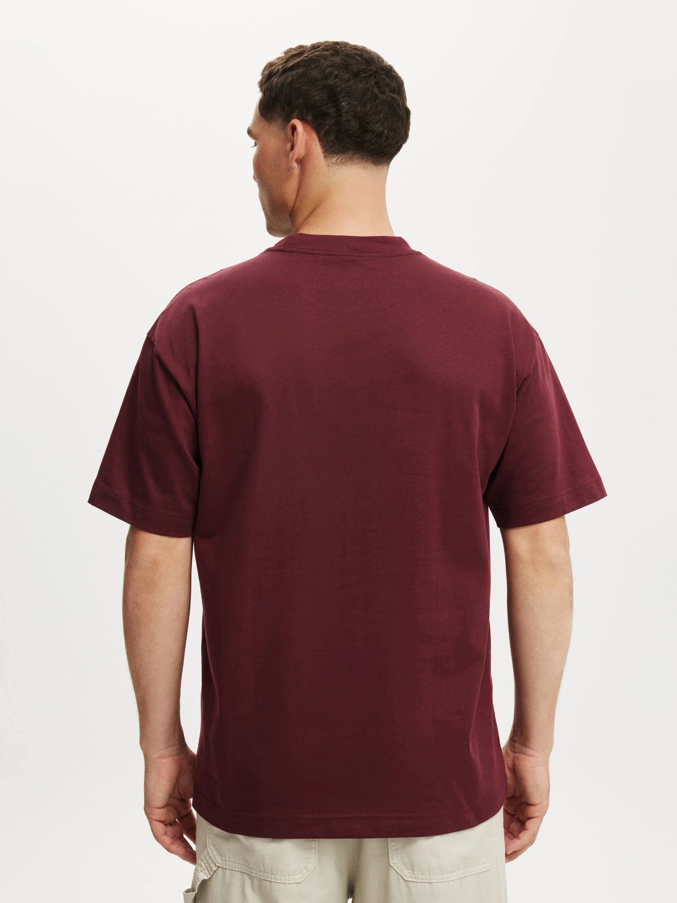 COTTON ON Áo Thun Ngắn Tay Nam-Box Fit T-Shirt