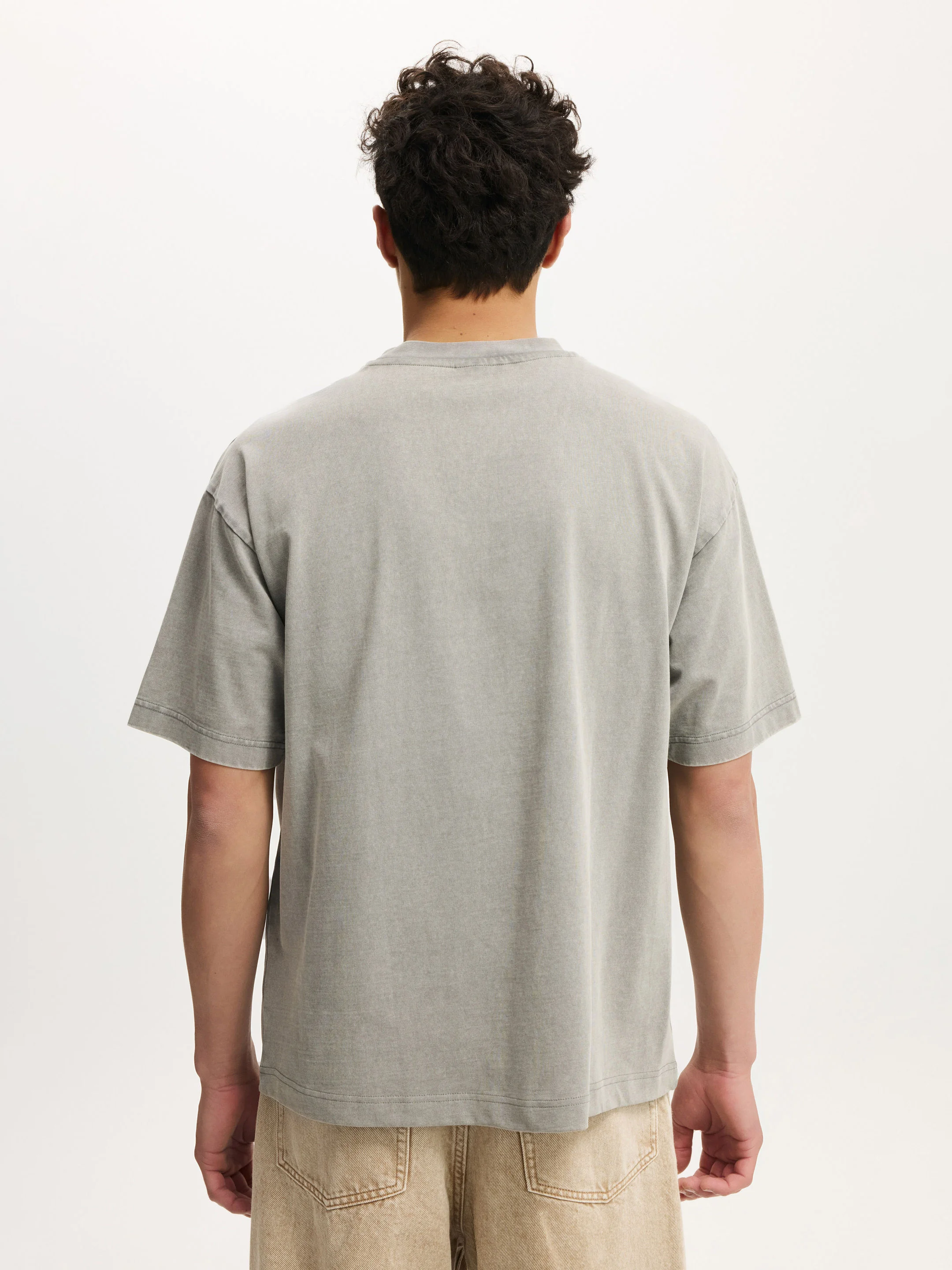 COTTON ON Áo Thun Ngắn Tay Nam-Box Fit T-Shirt
