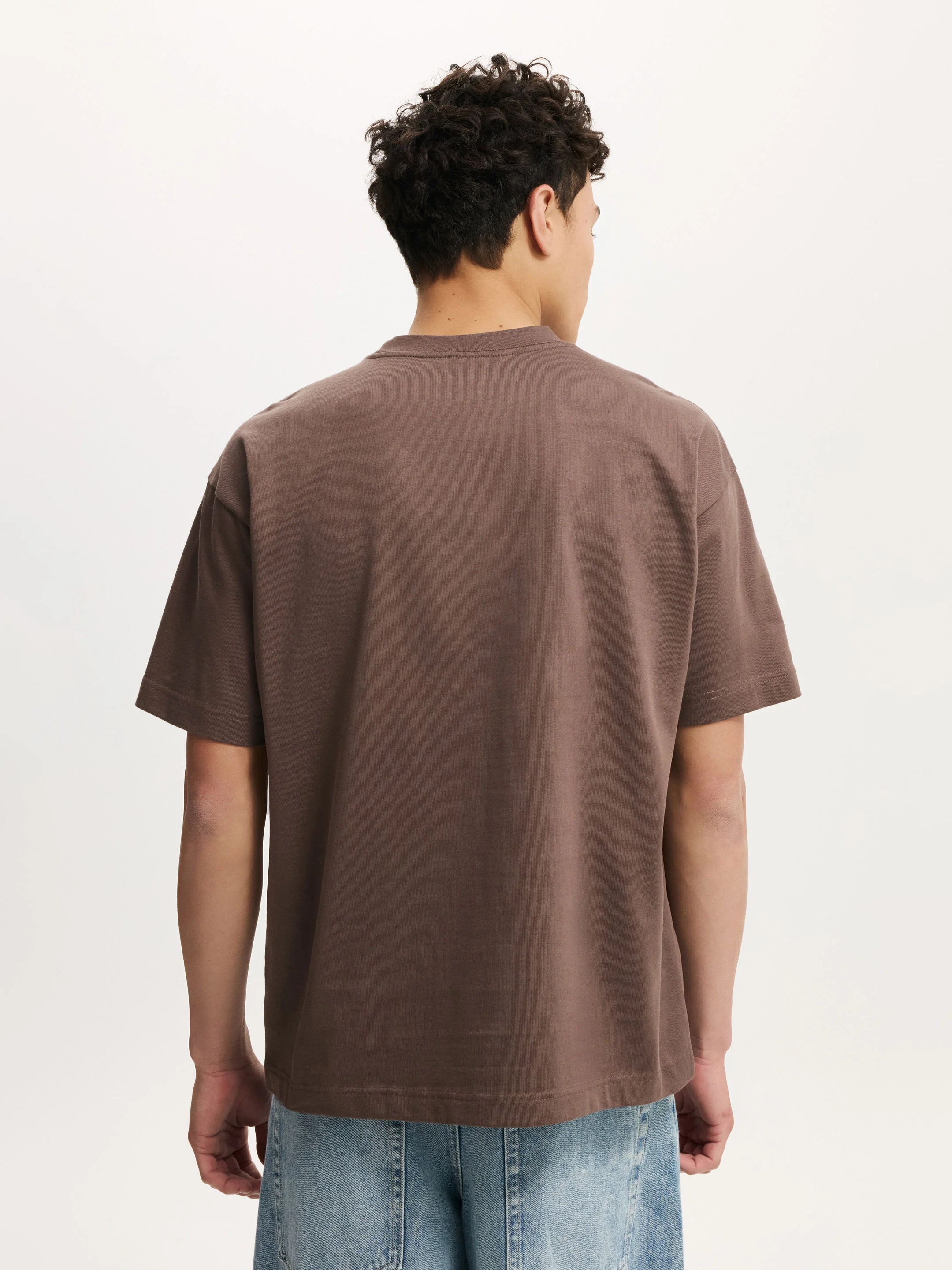 COTTON ON Áo Thun Ngắn Tay Nam-Box Fit T-Shirt