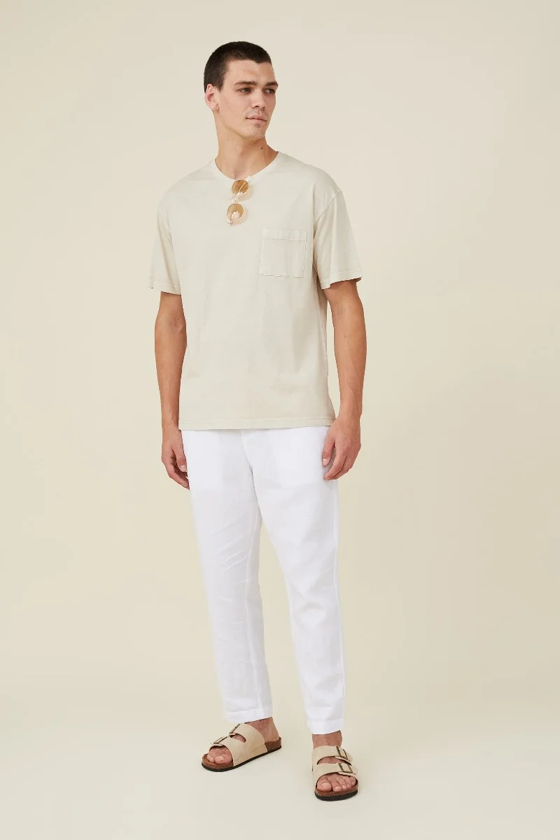 COTTON ON Quần Linen Dài Nam - Linen Pant