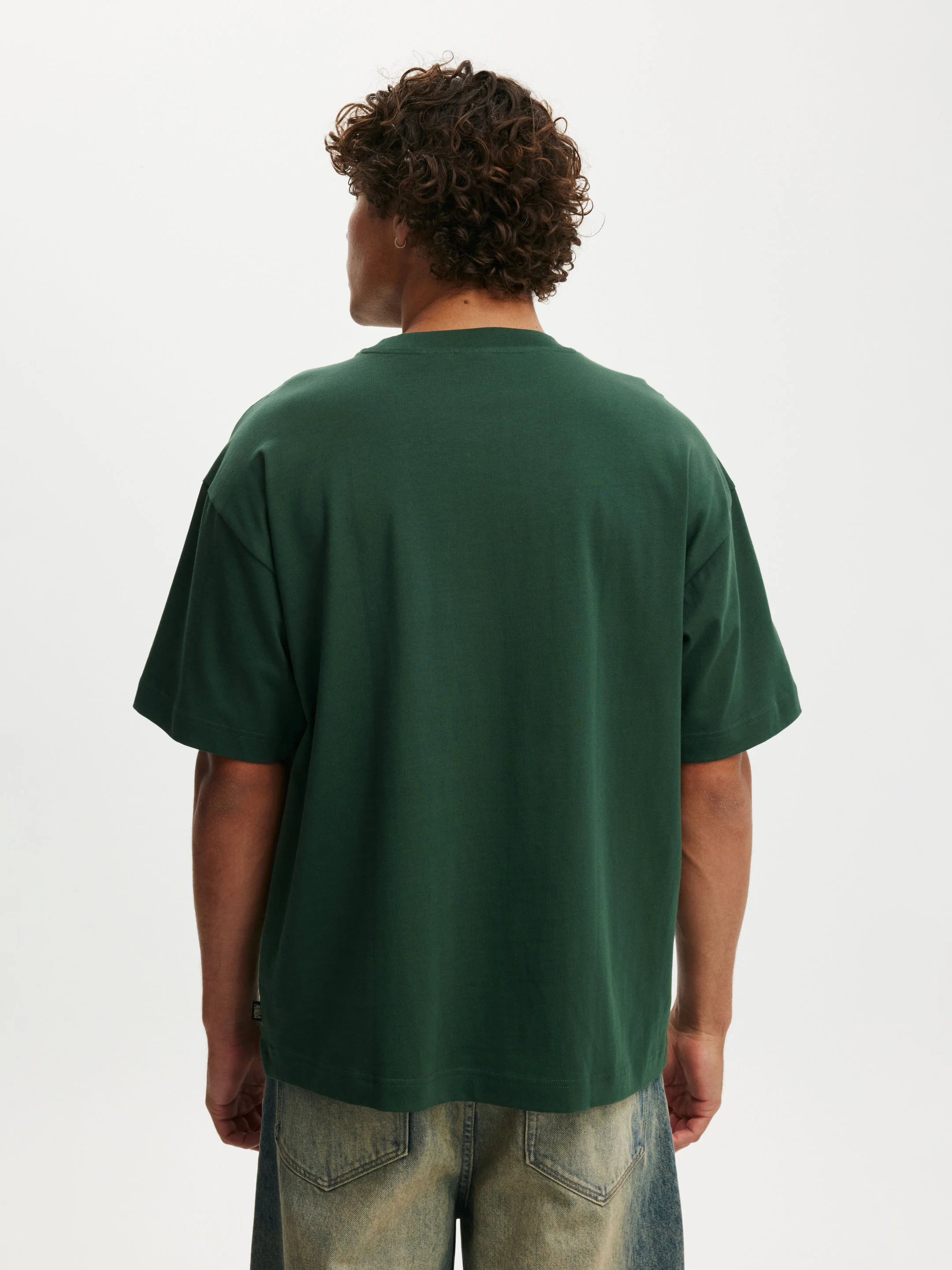 COTTON ON Áo Thun Có Họa Tiết Nam-Box Fit Nba T-Shirt