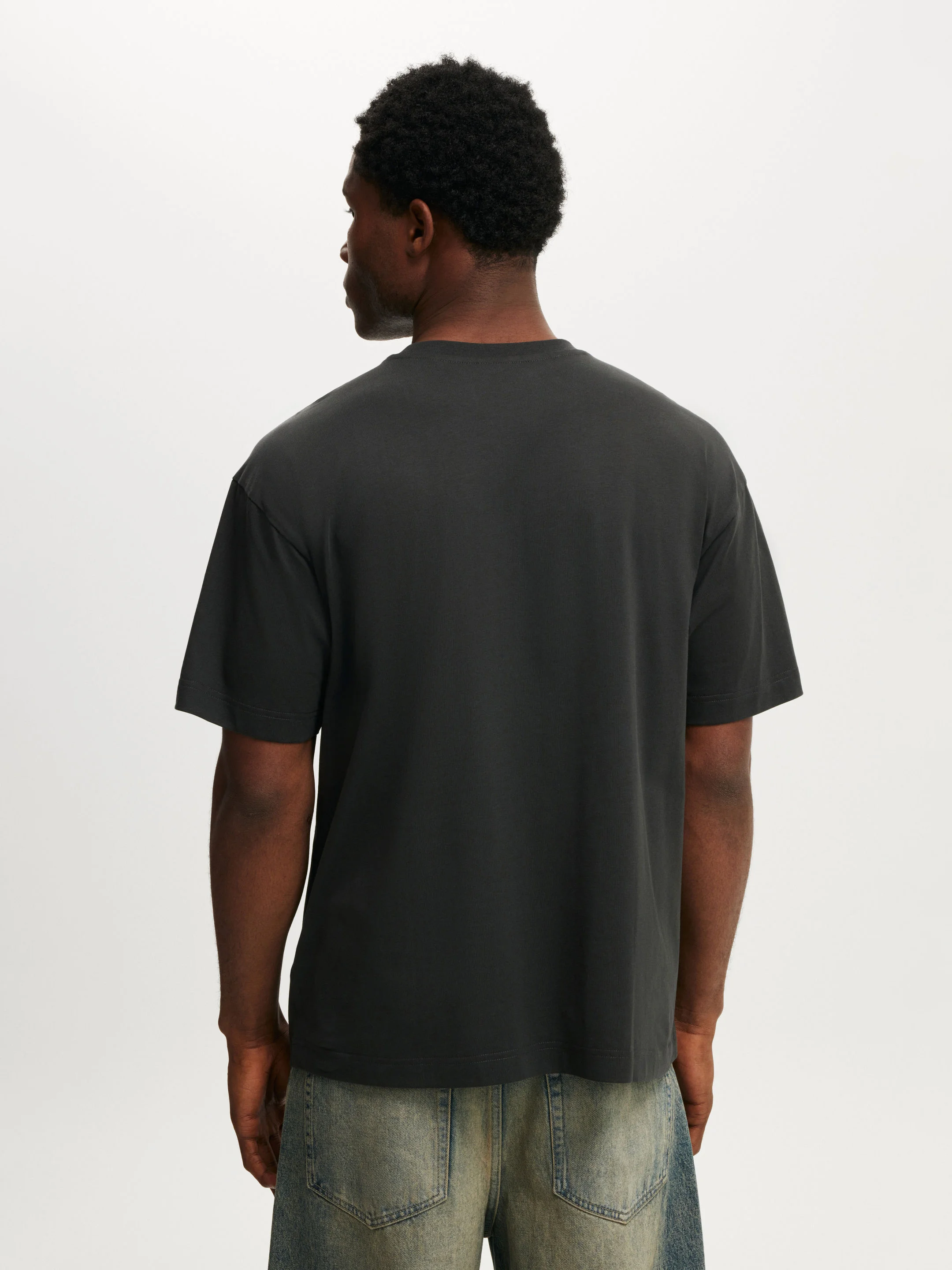 COTTON ON Áo Thun Có Họa Tiết Nam-Box Fit Graphic T-Shirt