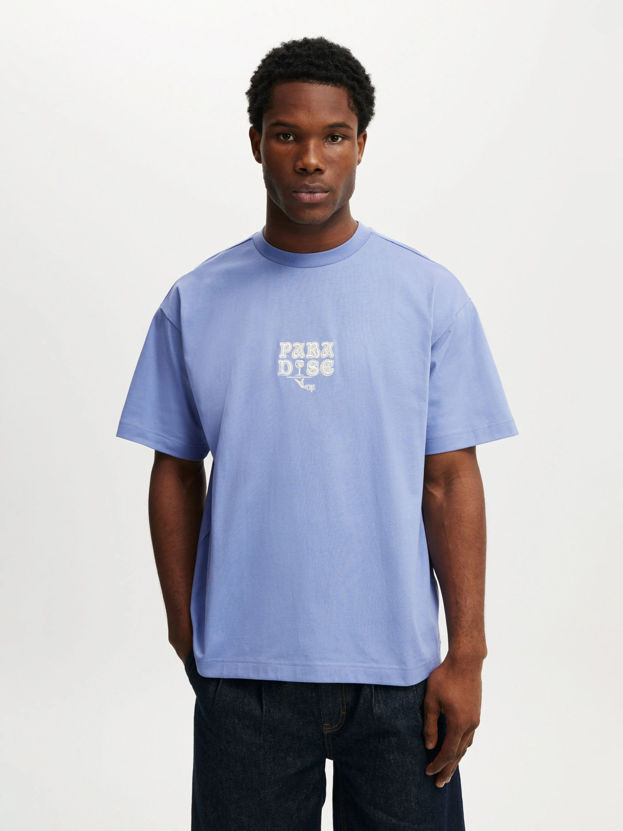 COTTON ON Áo Thun Có Họa Tiết Nam-Box Fit Graphic T-Shirt