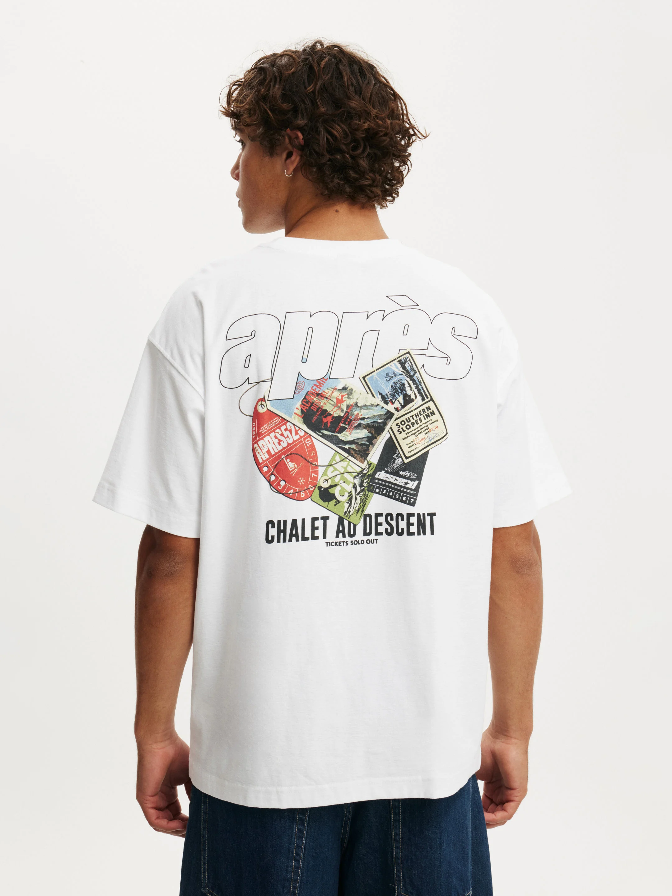 COTTON ON Áo Thun Có Họa Tiết Nam-Box Fit Graphic T-Shirt