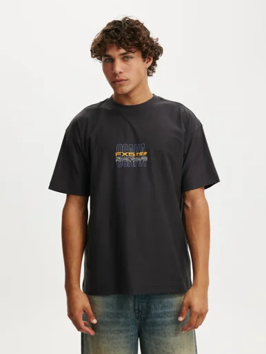 COTTON ON Áo Thun Có Họa Tiết Nam-Box Fit Graphic T-Shirt