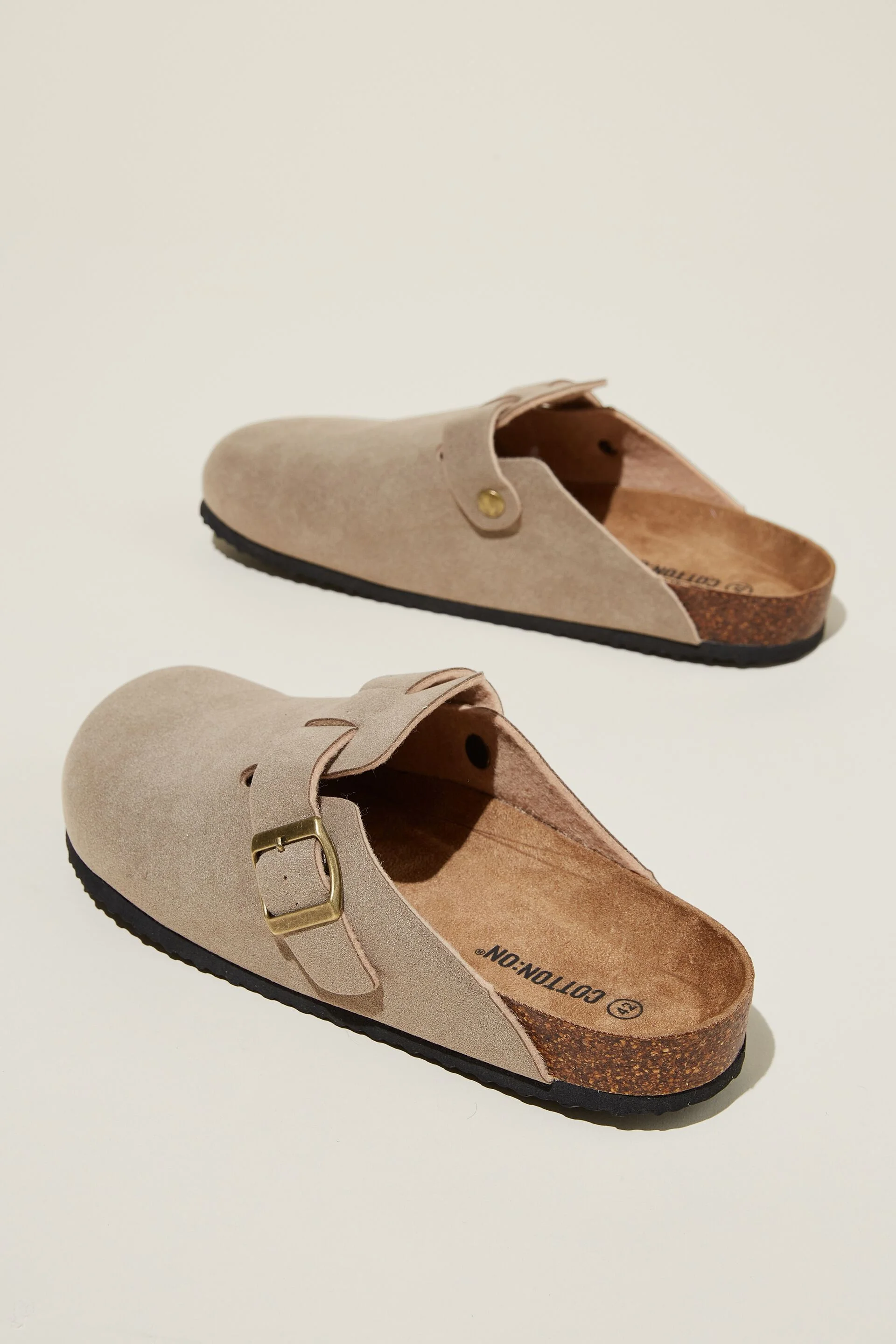 COTTON ON Dép Sandal Kín Mũi-Closed Toe Buckle Slide