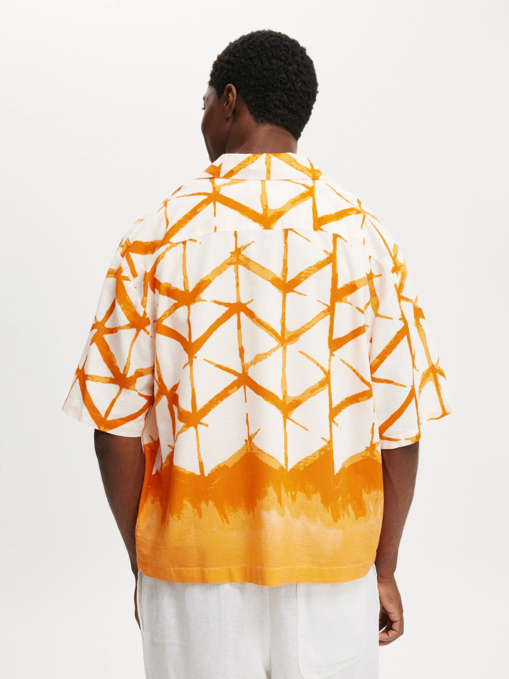 COTTON ON Áo Sơ Mi Ngắn Tay Nam-Cabana Short Sleeve Shirt