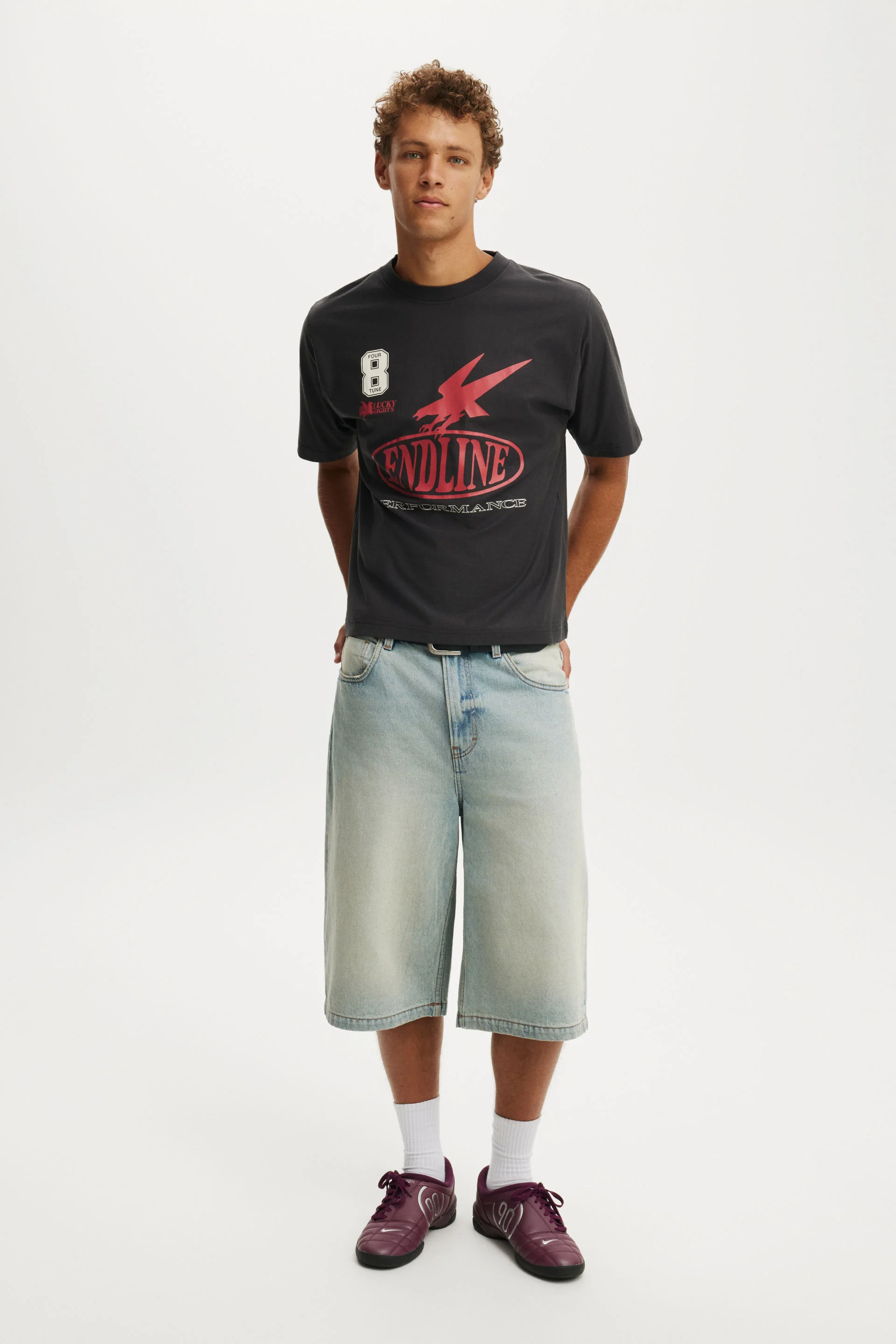 COTTON ON Áo Thun Có Họa Tiết Nam - Cropped Fit Graphic T-Shirt