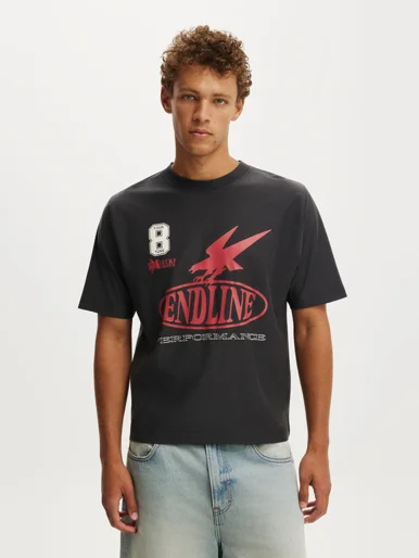 COTTON ON Áo Thun Có Họa Tiết Nam - Cropped Fit Graphic T-Shirt