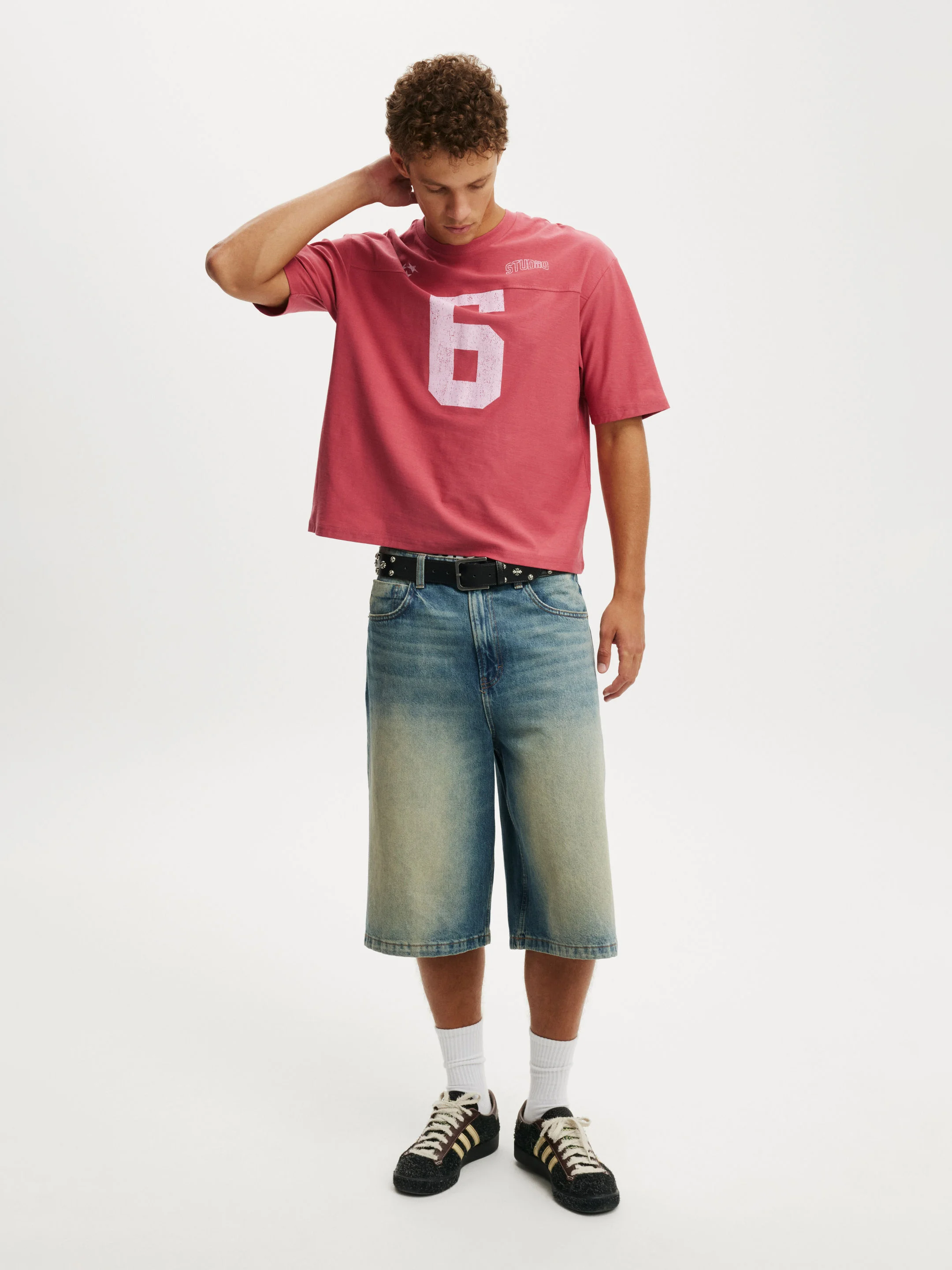 COTTON ON Áo Thun Có Họa Tiết Nam - Cropped Fit Graphic T-Shirt