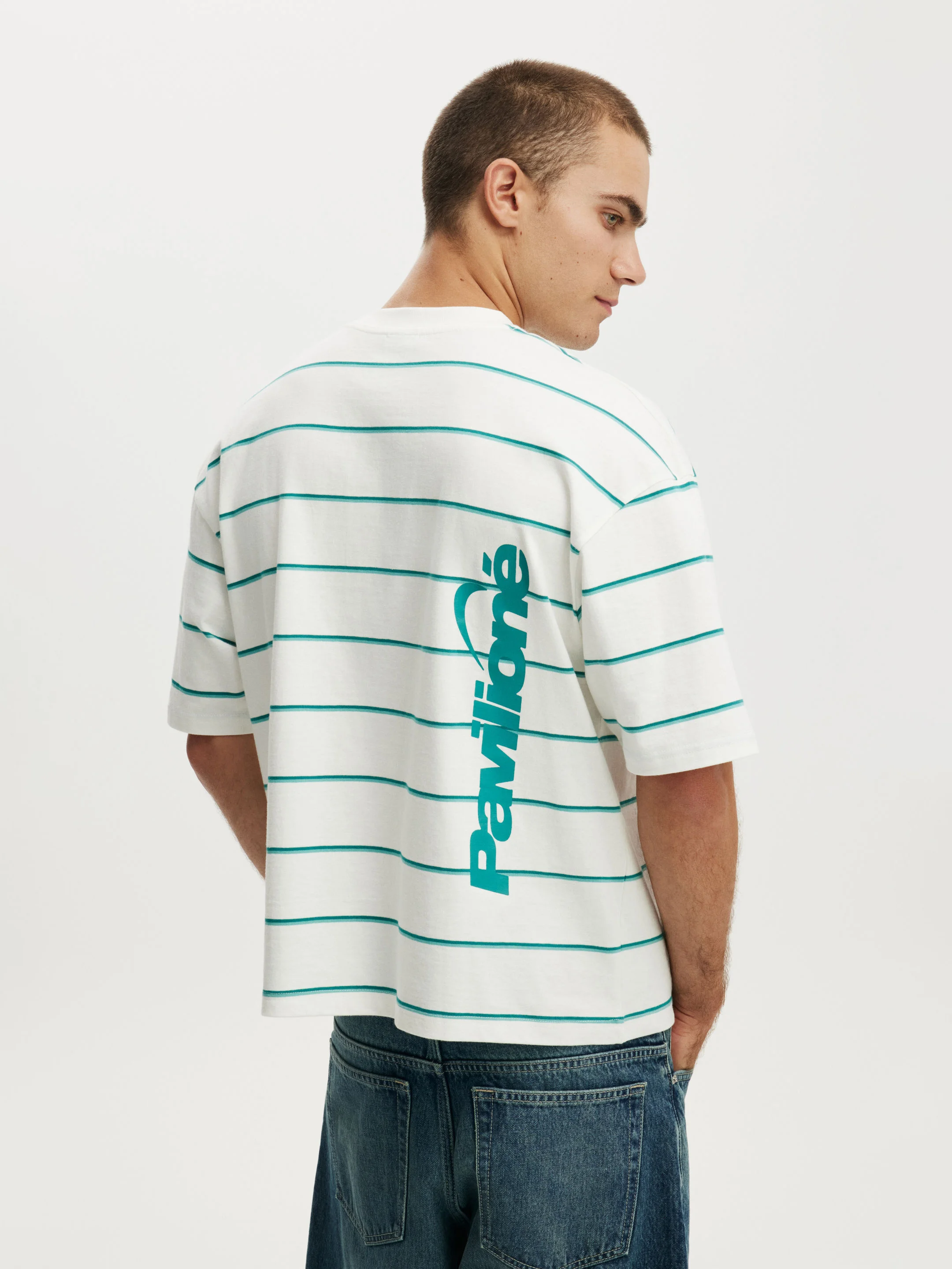 COTTON ON Áo Thun Có Họa Tiết Nam-Cropped Fit Graphic T-Shirt