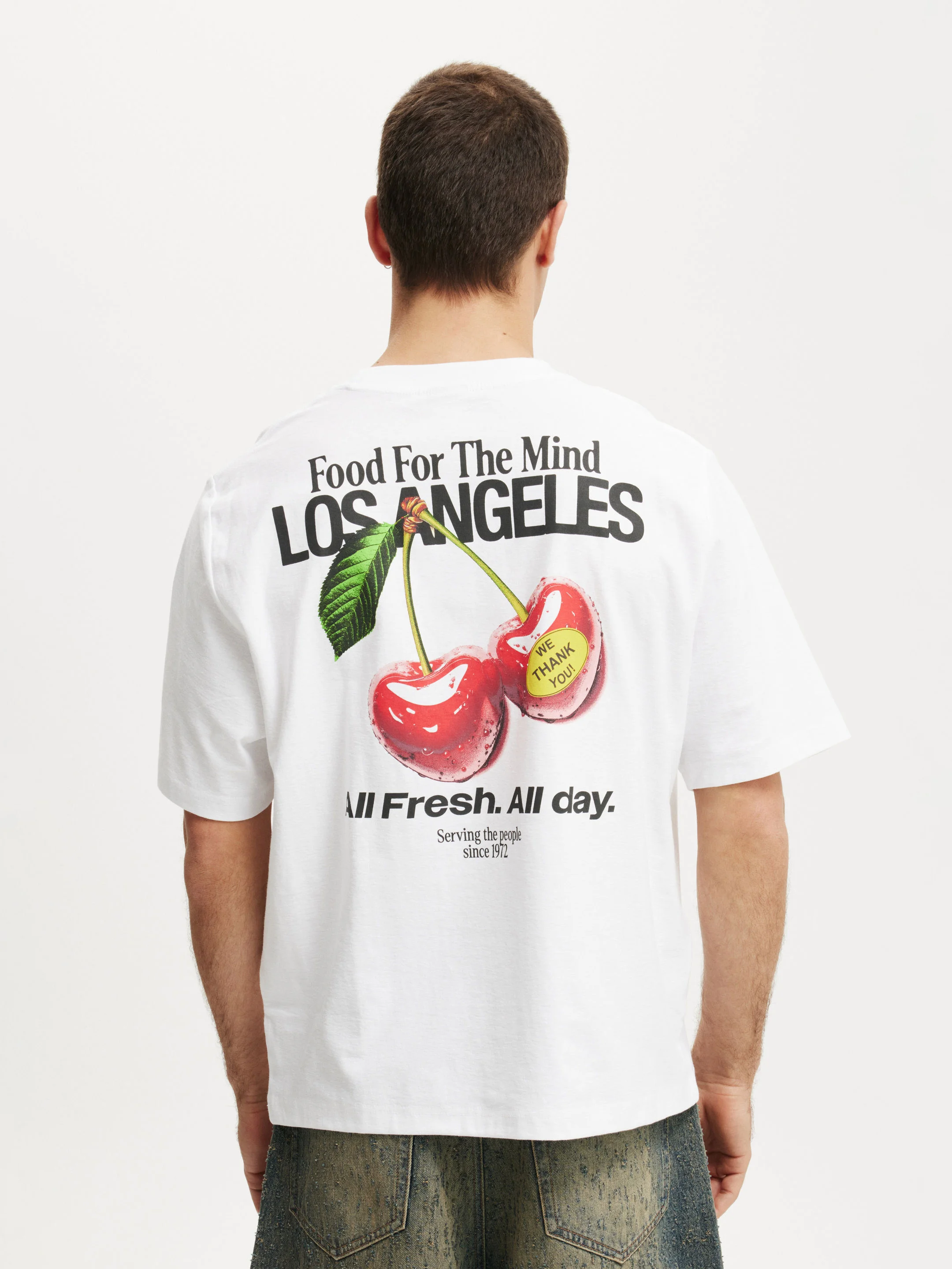 COTTON ON Áo Thun Có Họa Tiết Nam-Cropped Fit Graphic T-Shirt