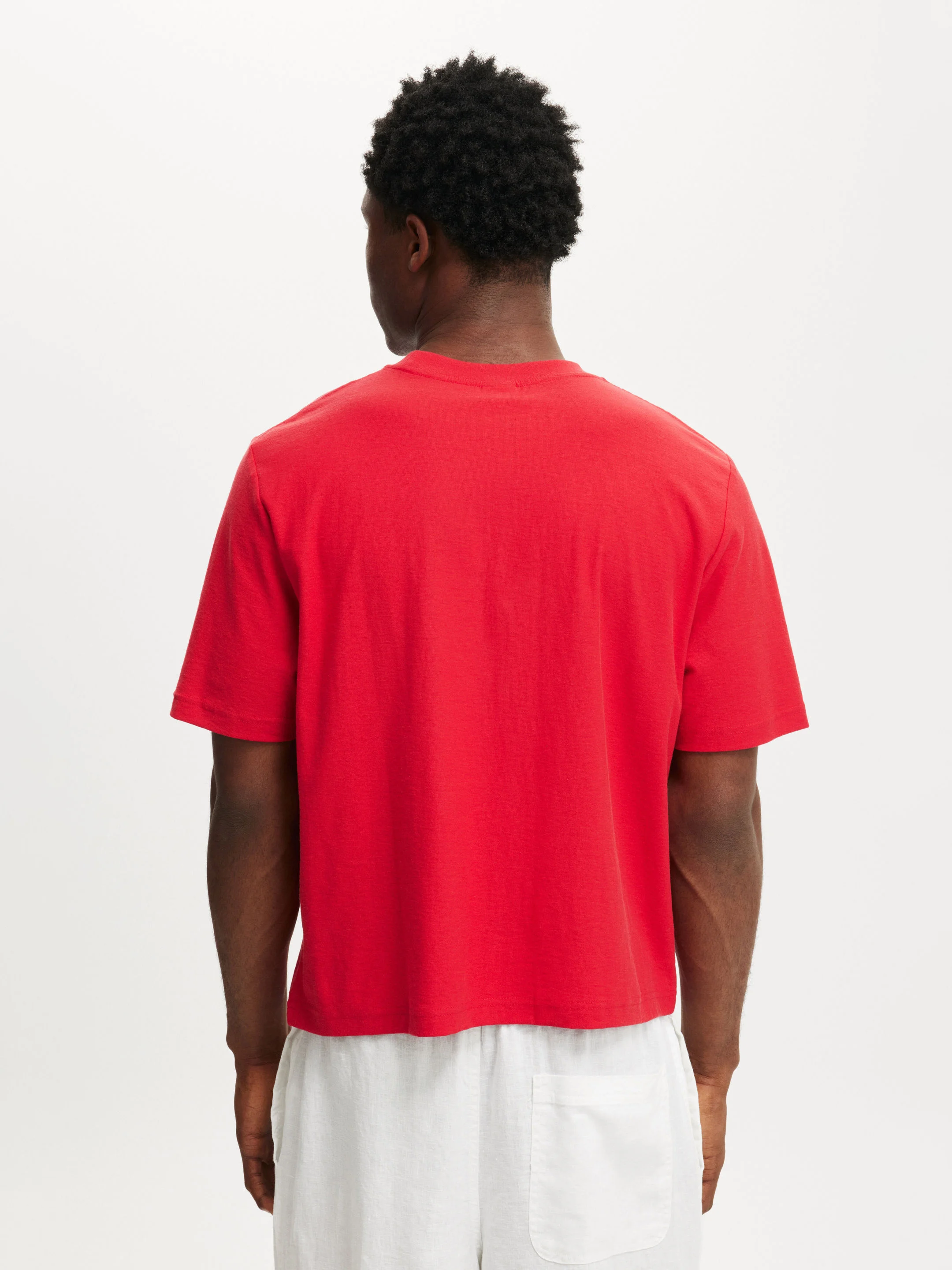 COTTON ON Áo Thun Có Họa Tiết Nam-Cropped Fit Graphic T-Shirt
