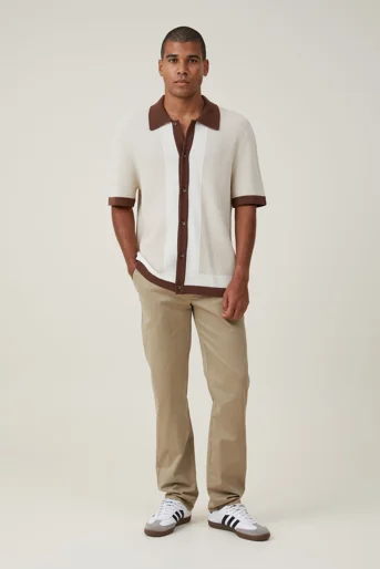 COTTON ON Quần Kaki Dài Nam-Regular Straight Chino