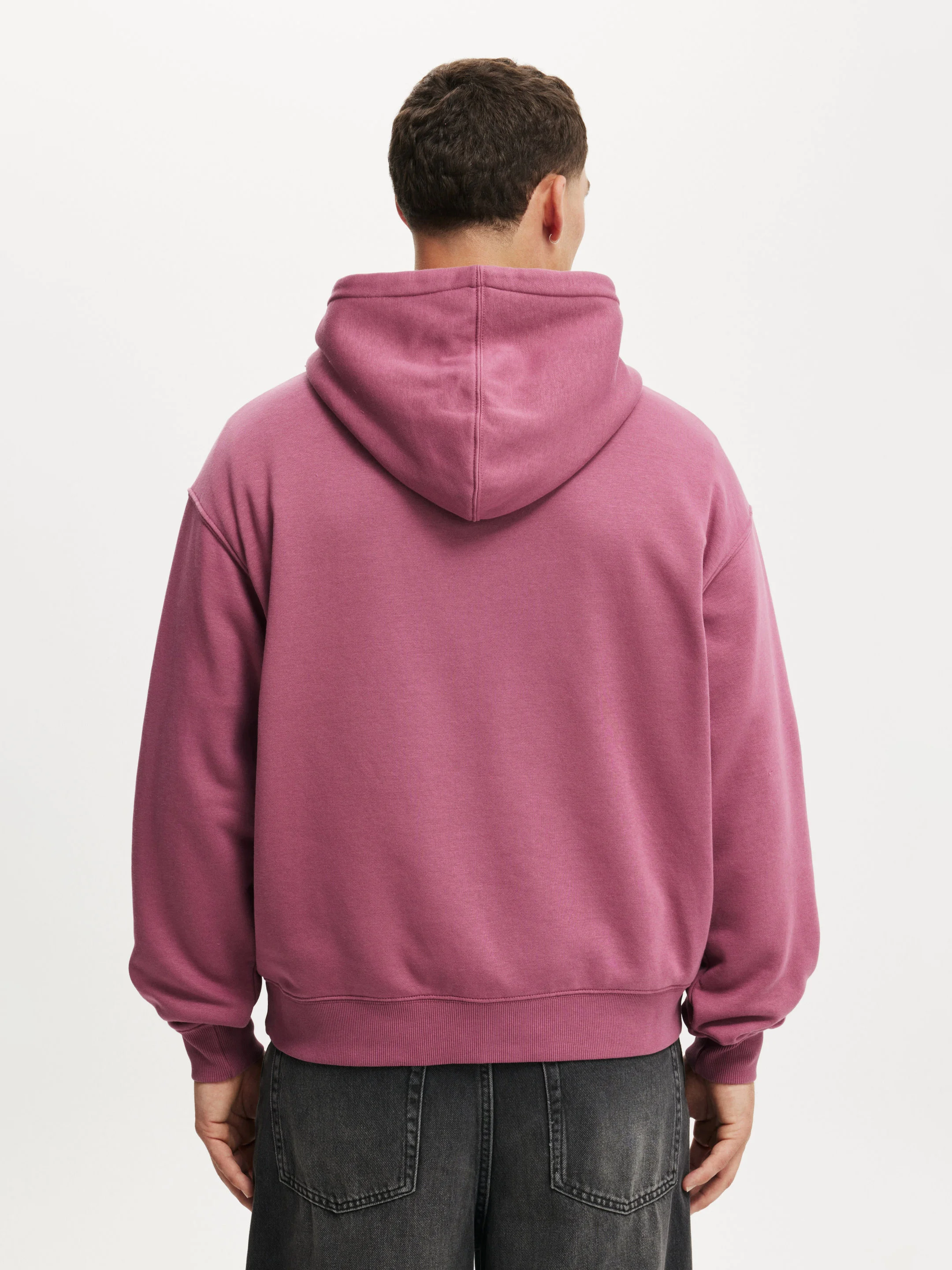COTTON ON Áo Chui Đầu Có Nón Nam-Box Fit Graphic Hoodie