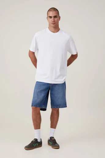COTTON ON Quần Jeans Ngắn Nam-Baggy Denim Short