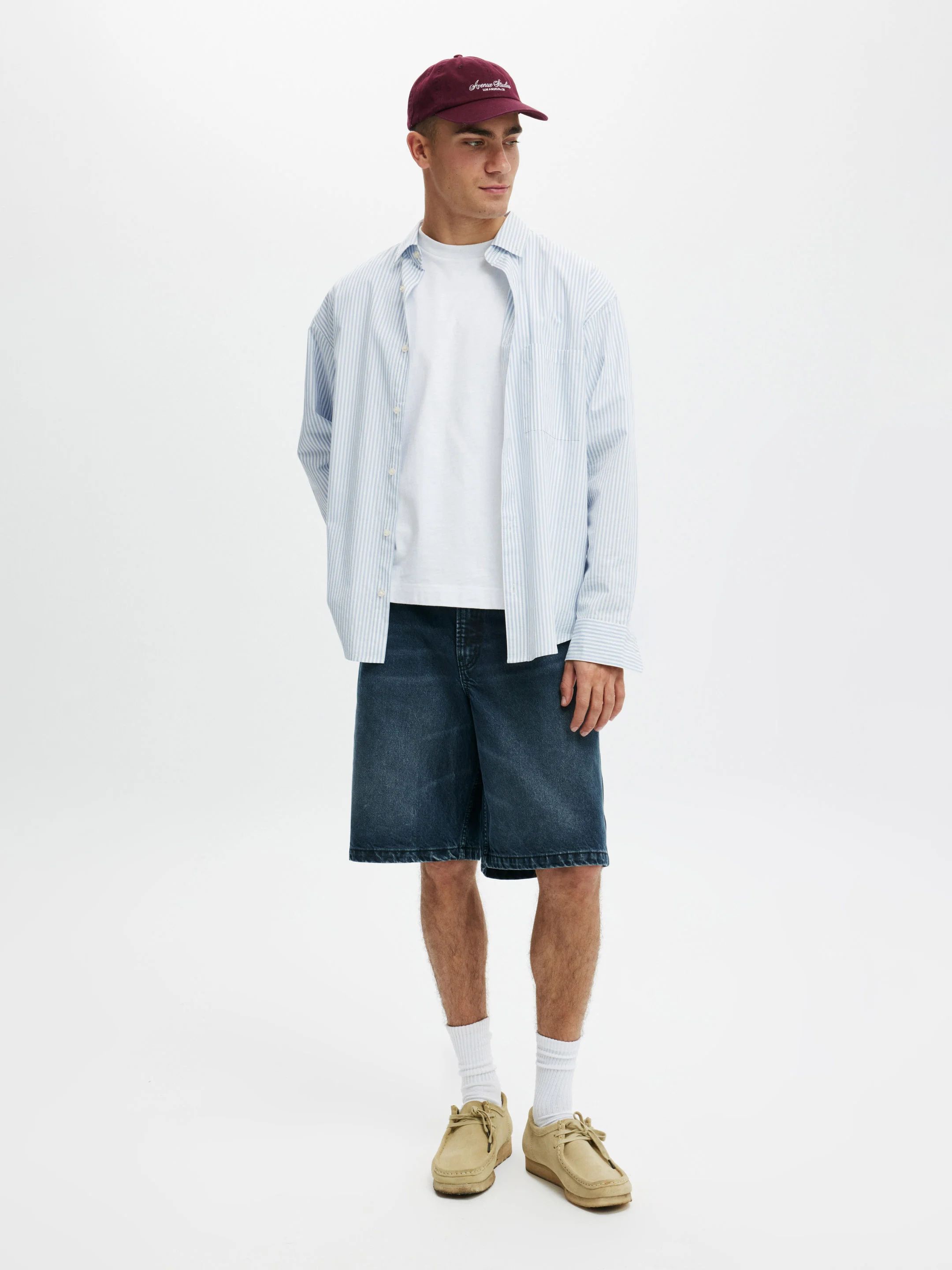 COTTON ON Quần Jeans Ngắn Nam-Baggy Denim Short