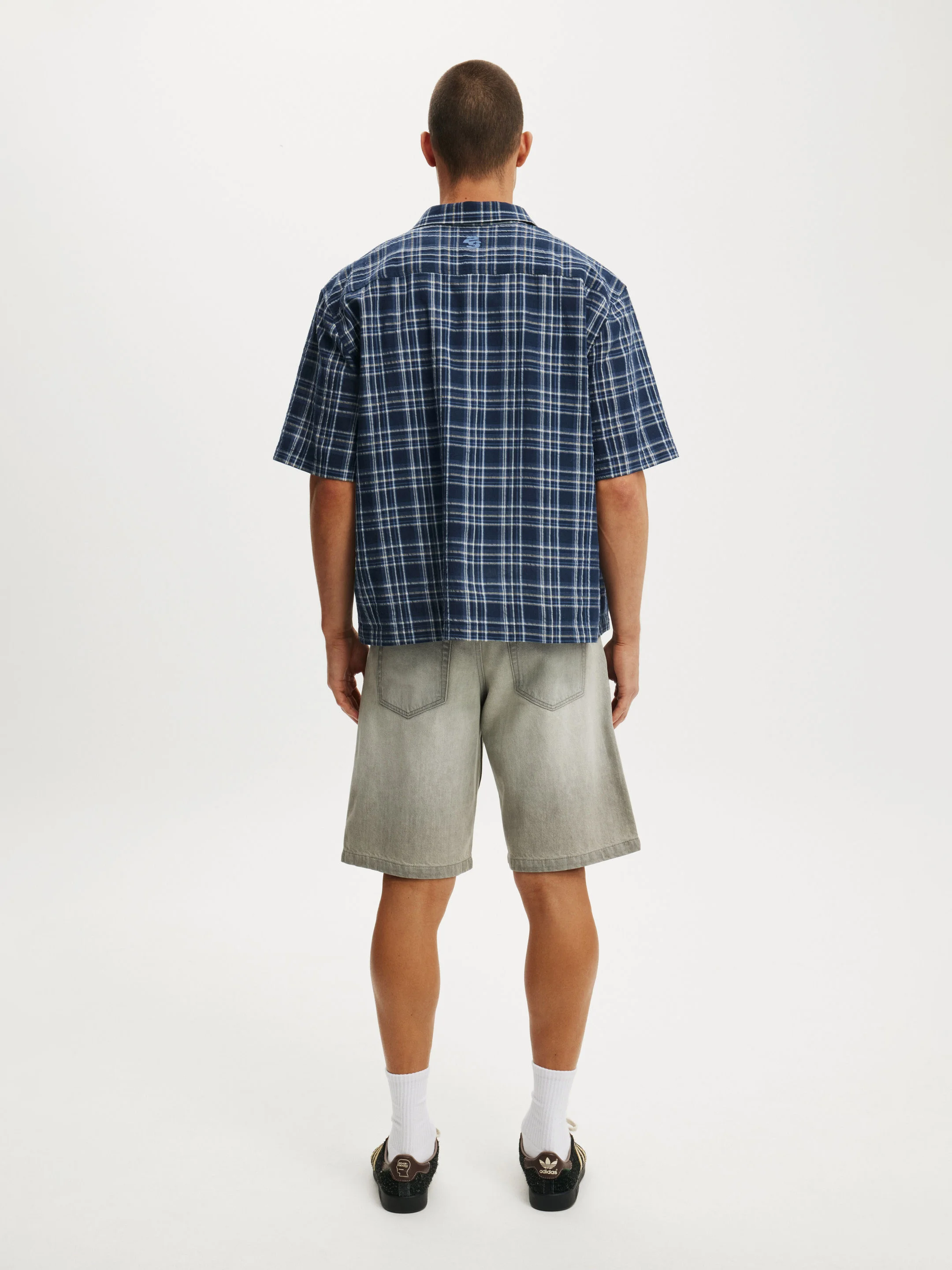 COTTON ON Quần Jeans Ngắn Nam-Baggy Denim Short