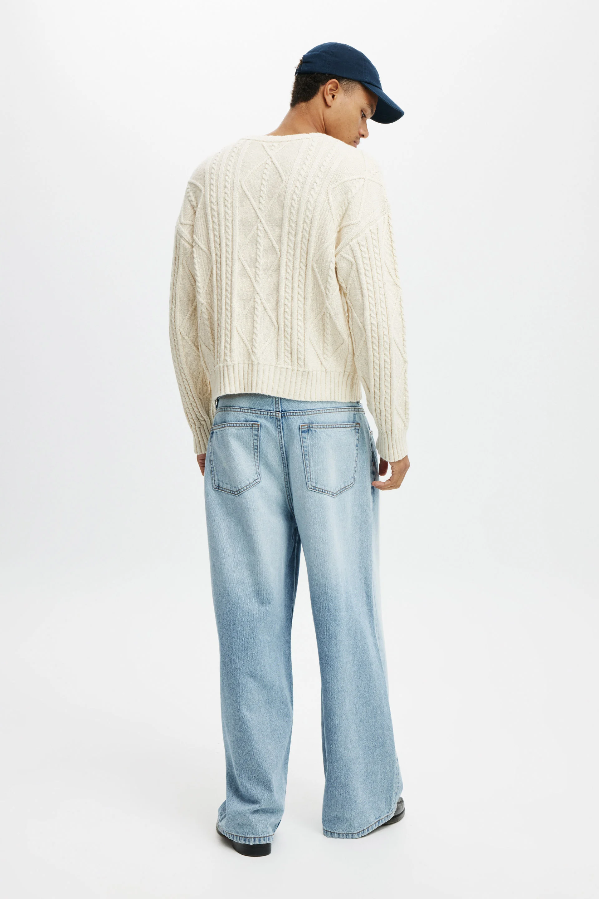 COTTON ON Quần Jeans Ống Rộng Nam-Super Baggy Jean