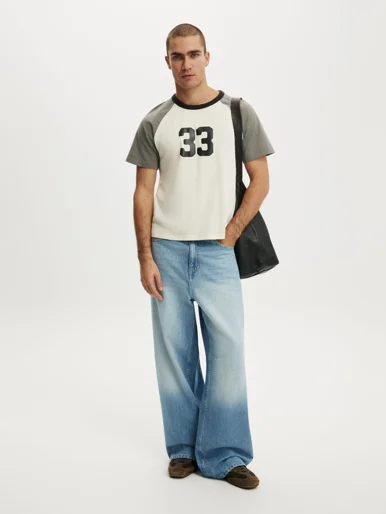 COTTON ON Quần Jeans Ống Rộng Nam - Super Baggy Jean