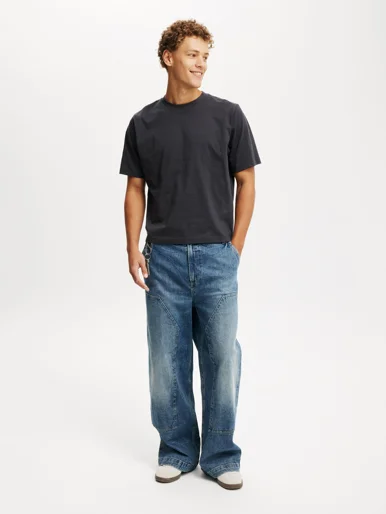 COTTON ON Quần Jeans Ống Rộng Nam-Super Baggy Jean