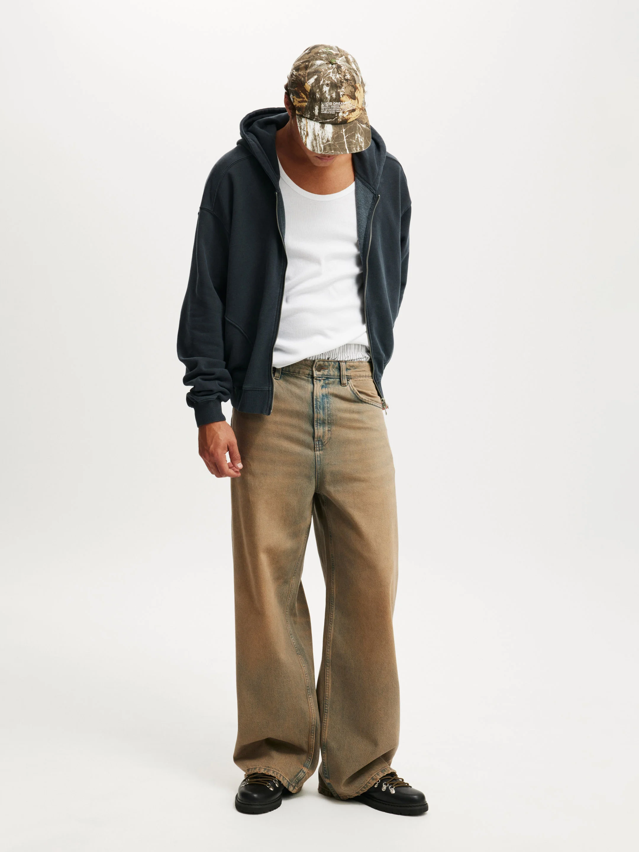 COTTON ON Quần Jeans Ống Rộng Nam-Super Baggy Jean