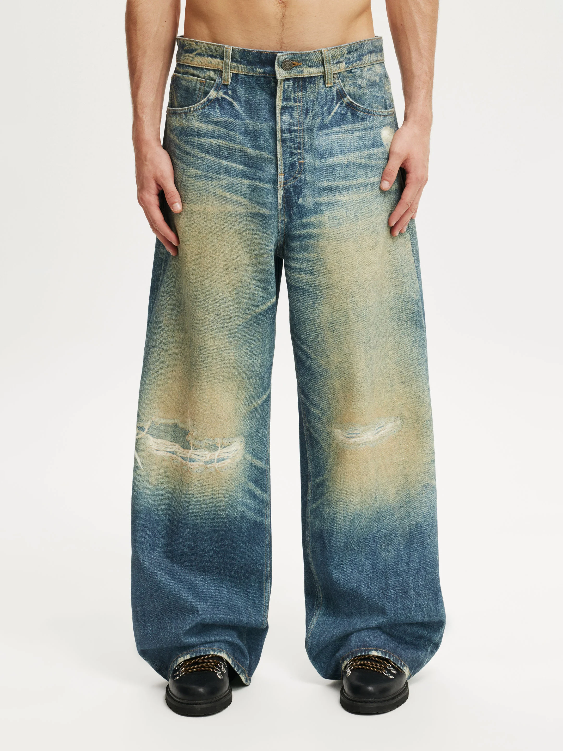 COTTON ON Quần Jeans Ống Rộng Nam-Super Baggy Jean