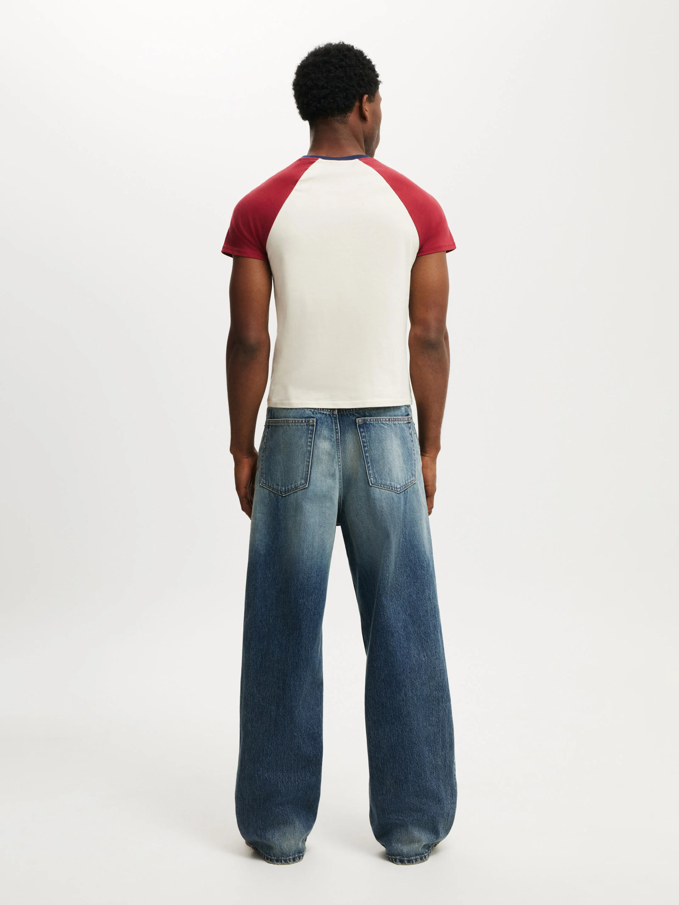 COTTON ON Quần Jeans Ống Rộng Nam - Super Baggy Jean