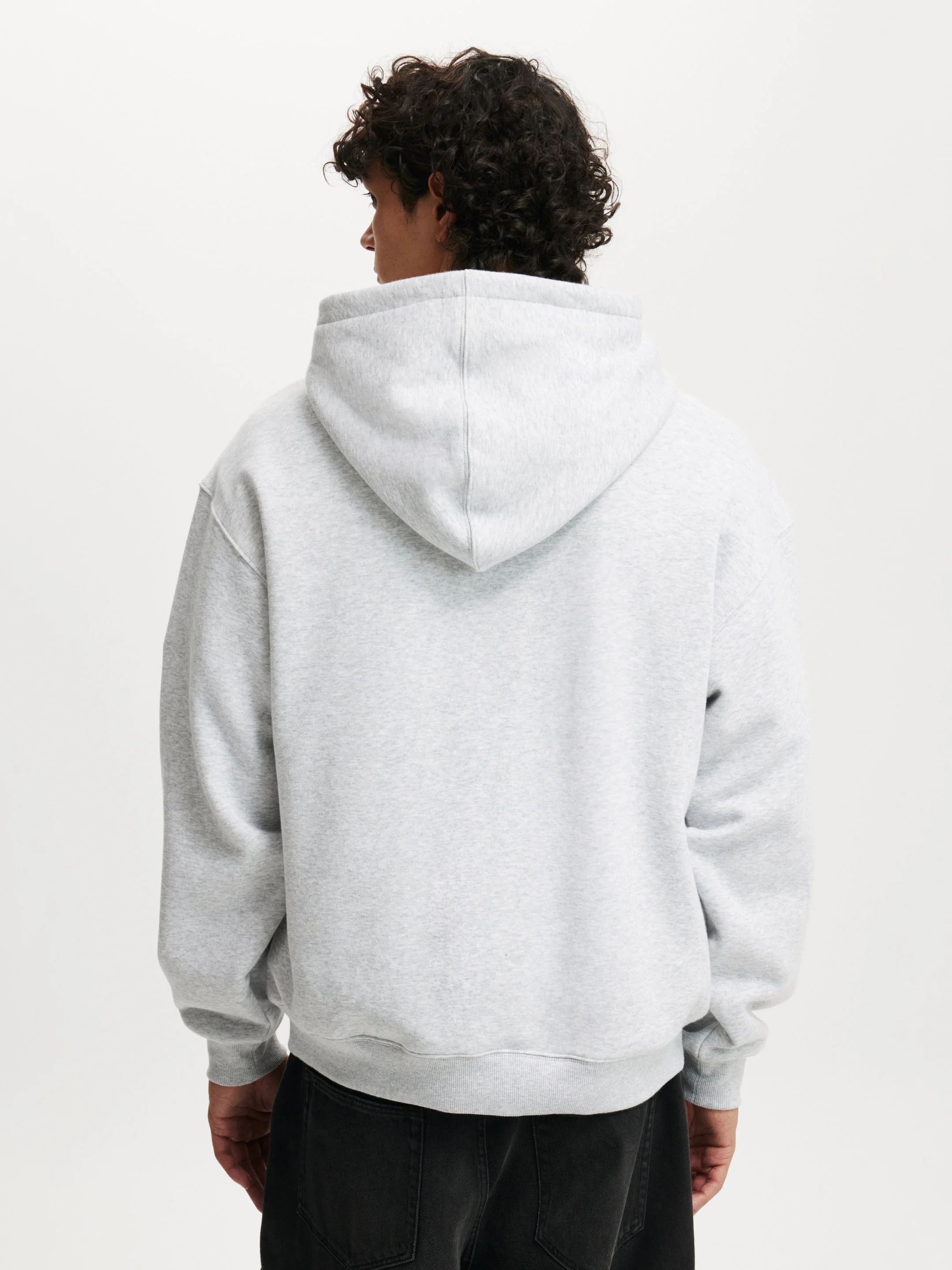 COTTON ON Áo Chui Đầu Có Nón Nam-Box Fit Hoodie