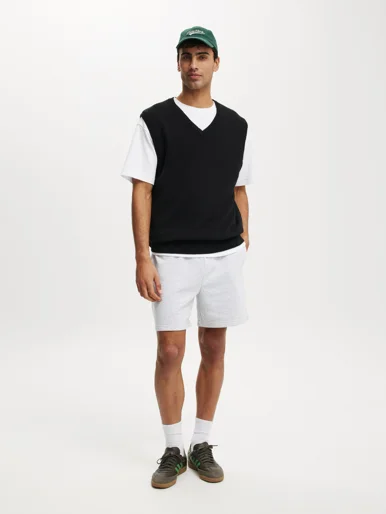 COTTON ON Quần Thun Ngắn Nam-Everyday Fleece Short