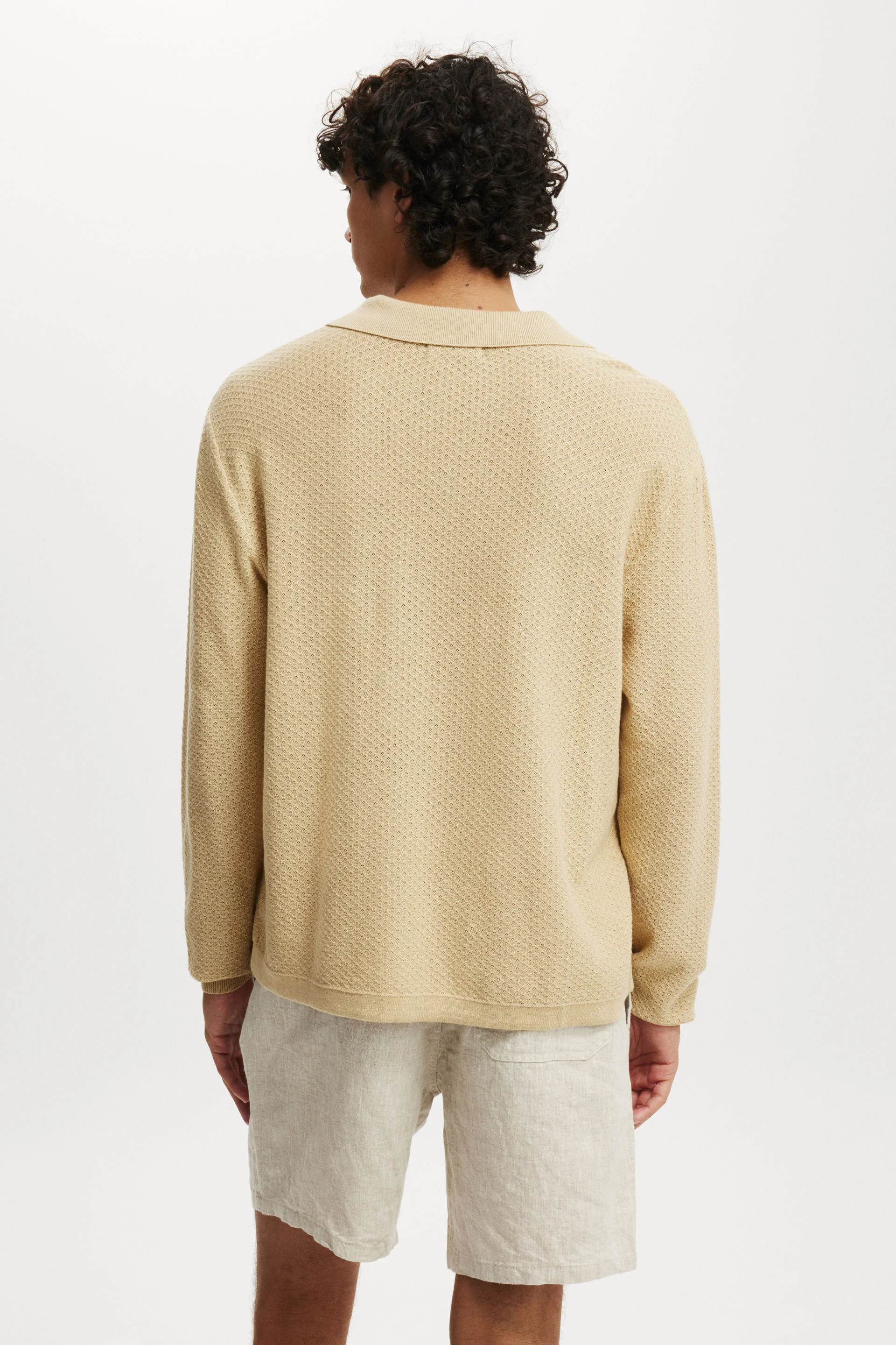 COTTON ON Quần Vải Ngắn Nam-Linen Easy Short