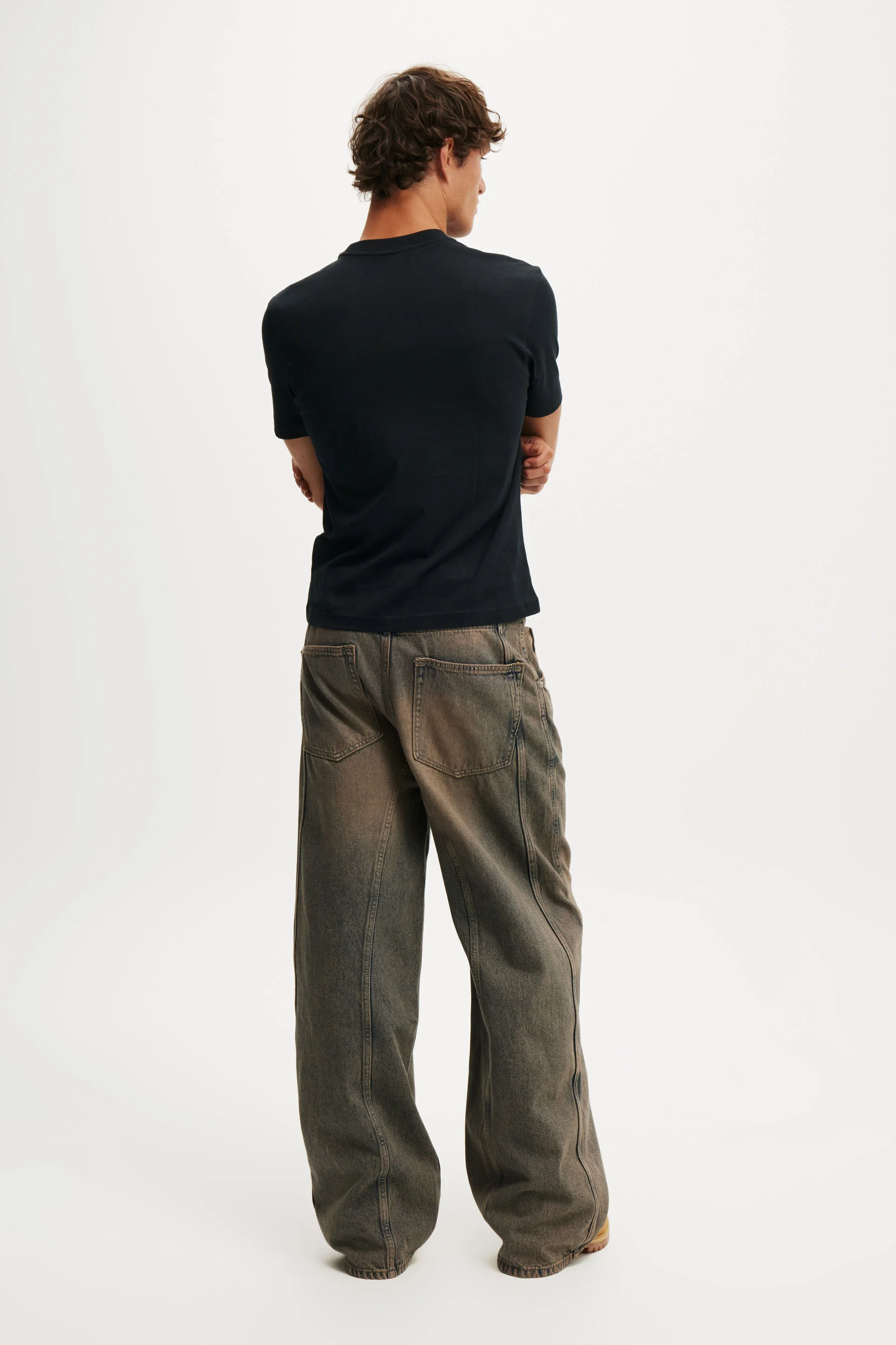 COTTON ON Quần Jeans Ống Rộng Nam-Super Baggy Balloon Jean