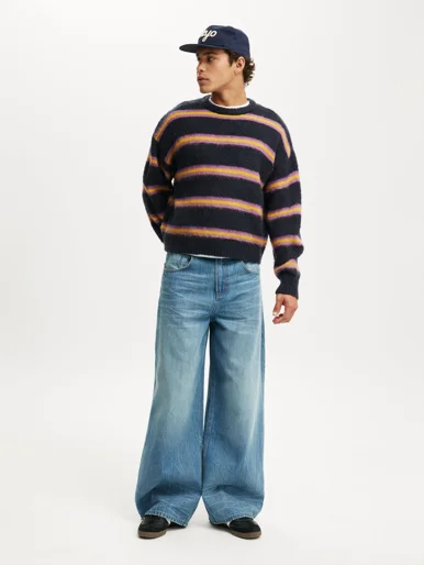 COTTON ON Quần Jeans Ống Rộng Nam-Super Baggy Balloon Jean