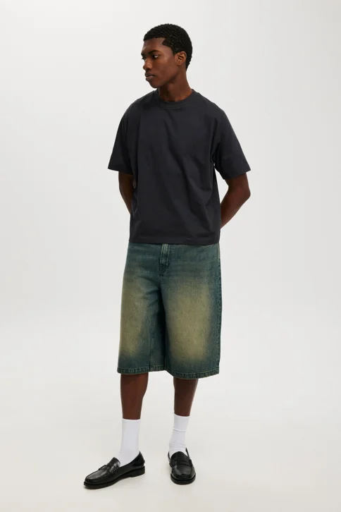 COTTON ON Quần Jeans Ngắn Nam-Super Baggy Jort
