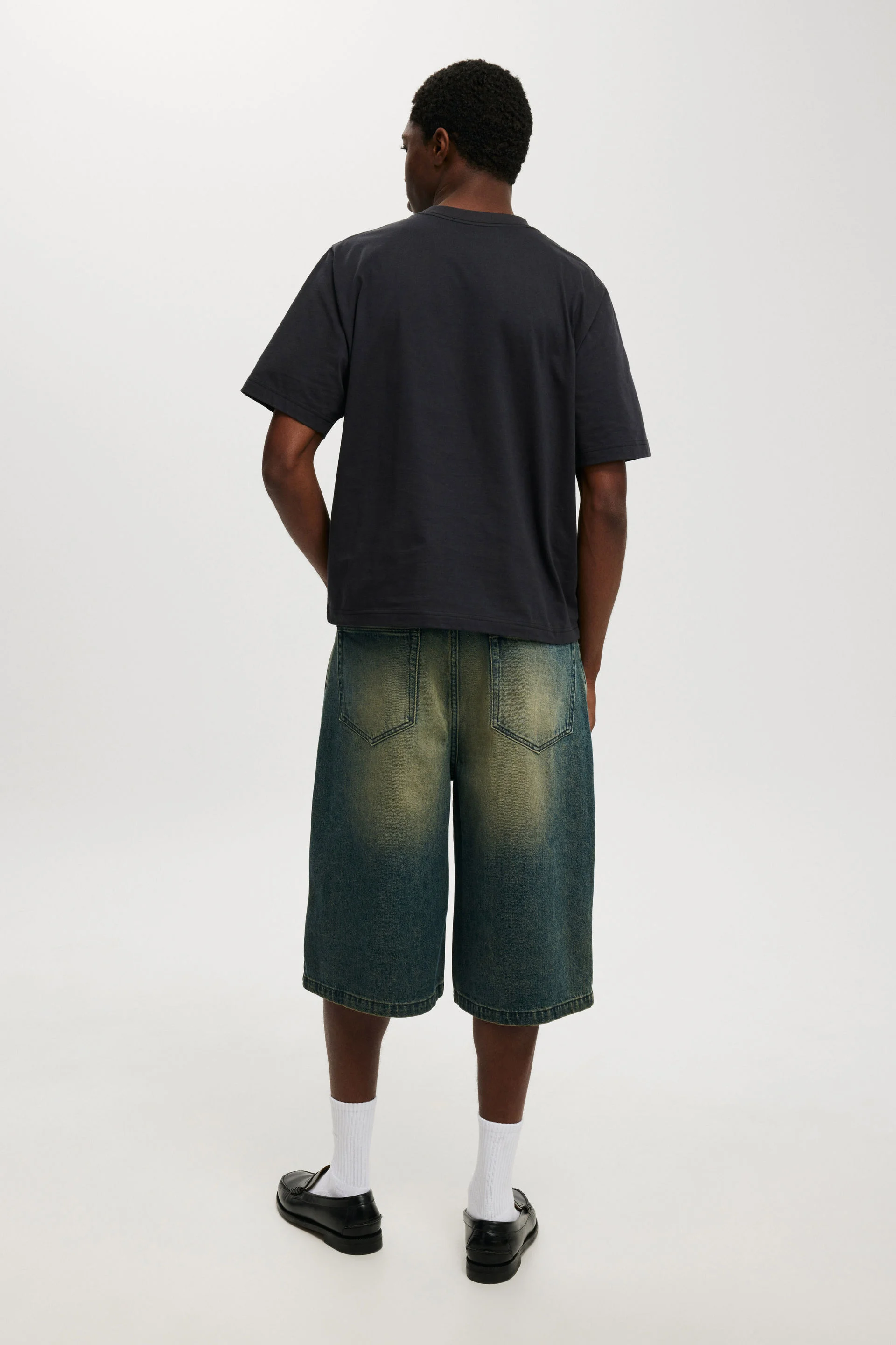 COTTON ON Quần Jeans Ngắn Nam-Super Baggy Jort