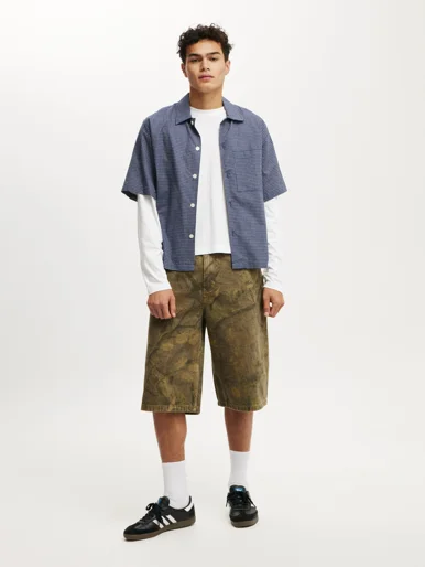 COTTON ON Quần Jeans Ngắn Nam-Super Baggy Jort