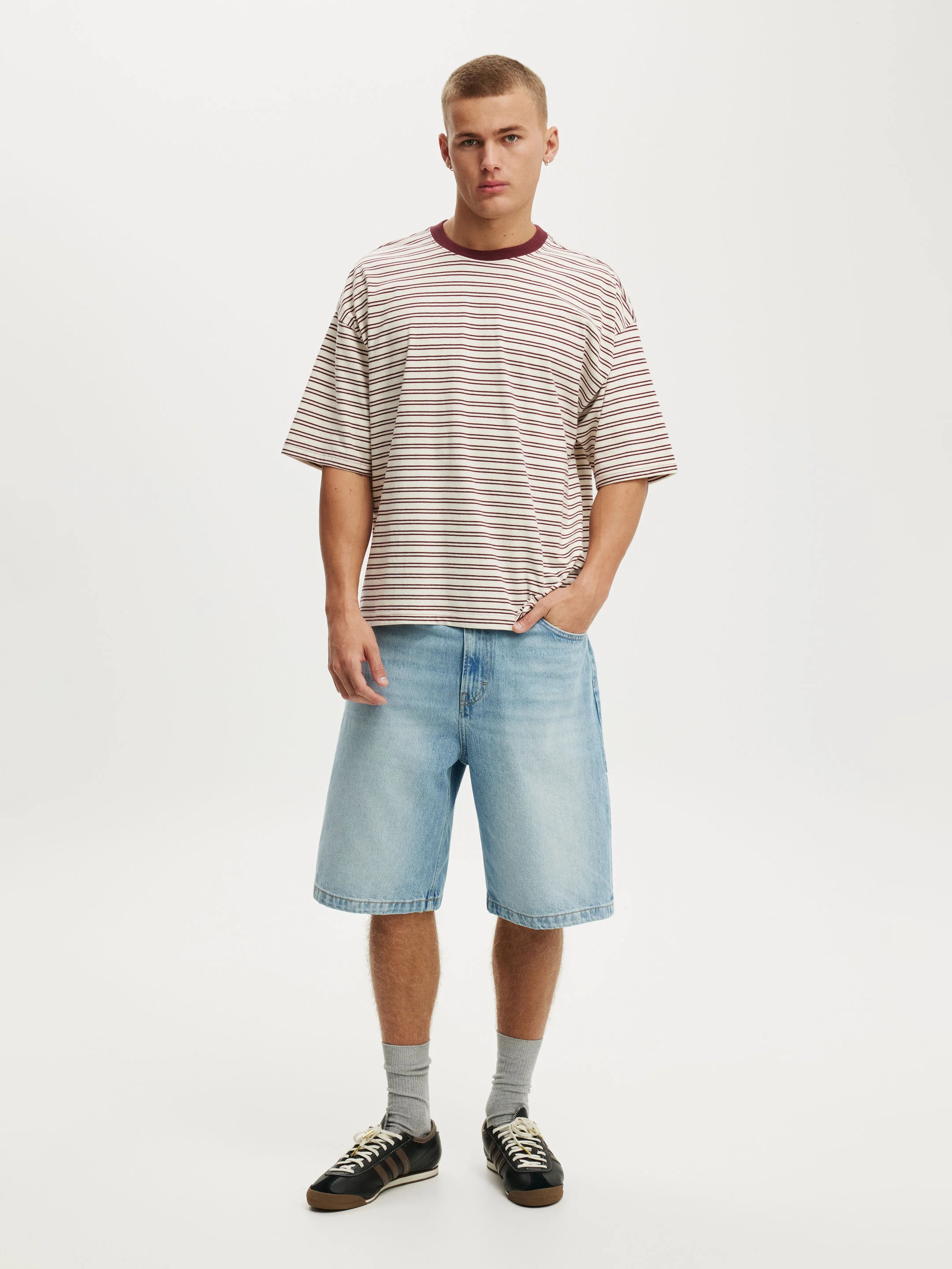 COTTON ON Quần Jeans Ngắn Nam-Super Baggy Jort
