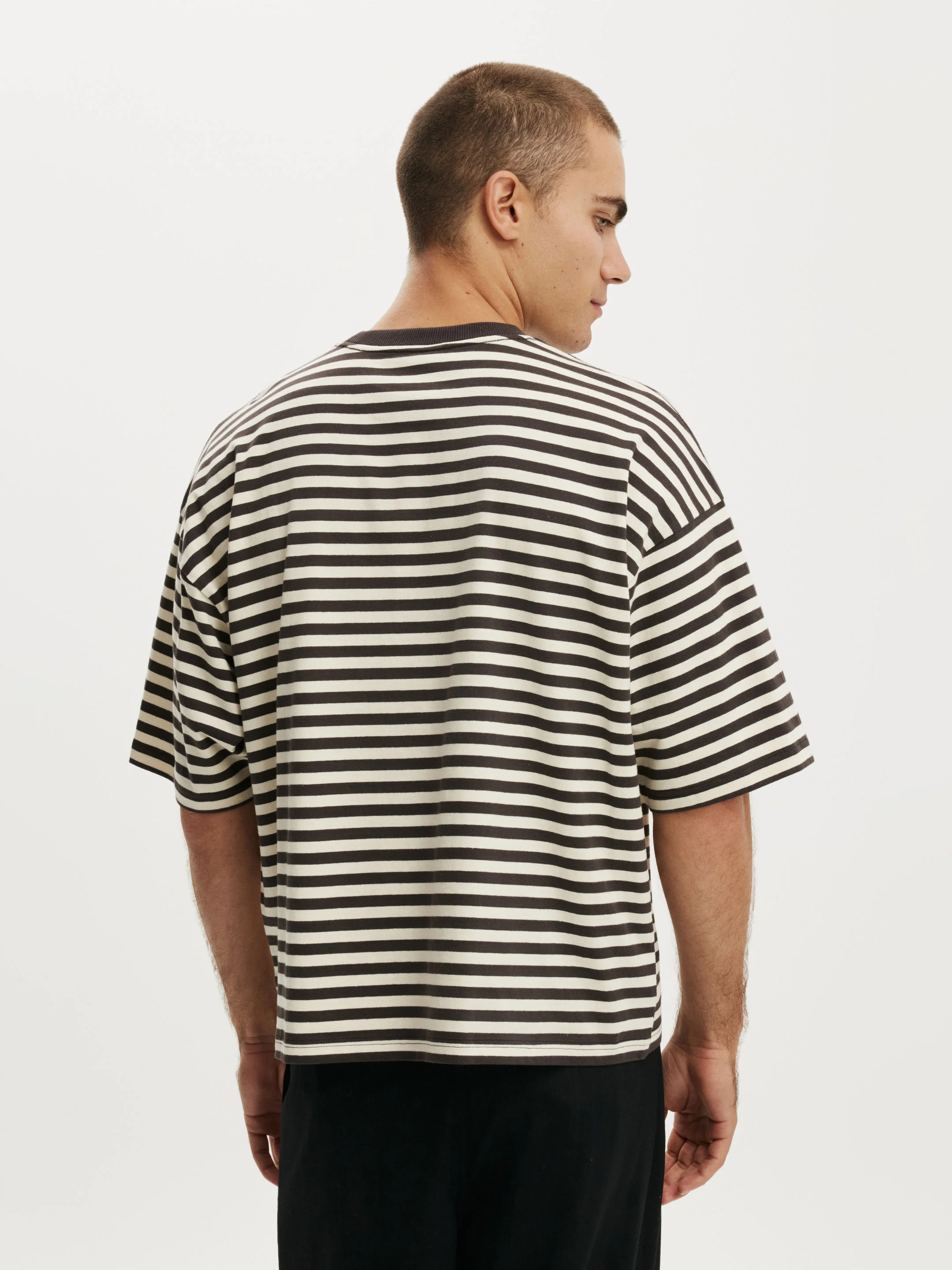 COTTON ON Áo Thun Ngắn Tay Nam - Cropped Fit T-Shirt