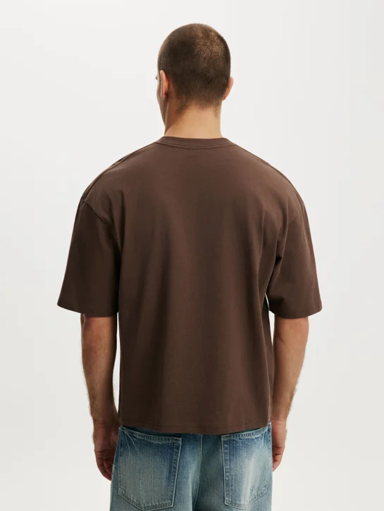 COTTON ON Áo Thun Ngắn Tay Nam - Cropped Fit T-Shirt