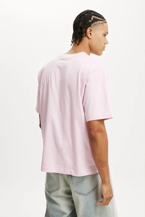 COTTON ON Áo Thun Ngắn Tay Nam-Cropped Fit T-Shirt