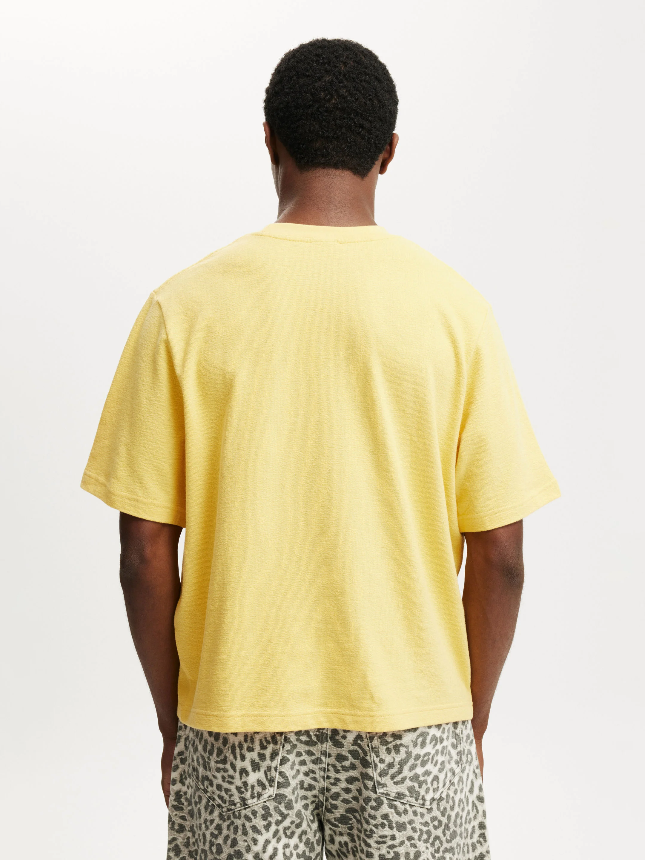 COTTON ON Áo Thun Ngắn Tay Nam-Cropped Fit T-Shirt
