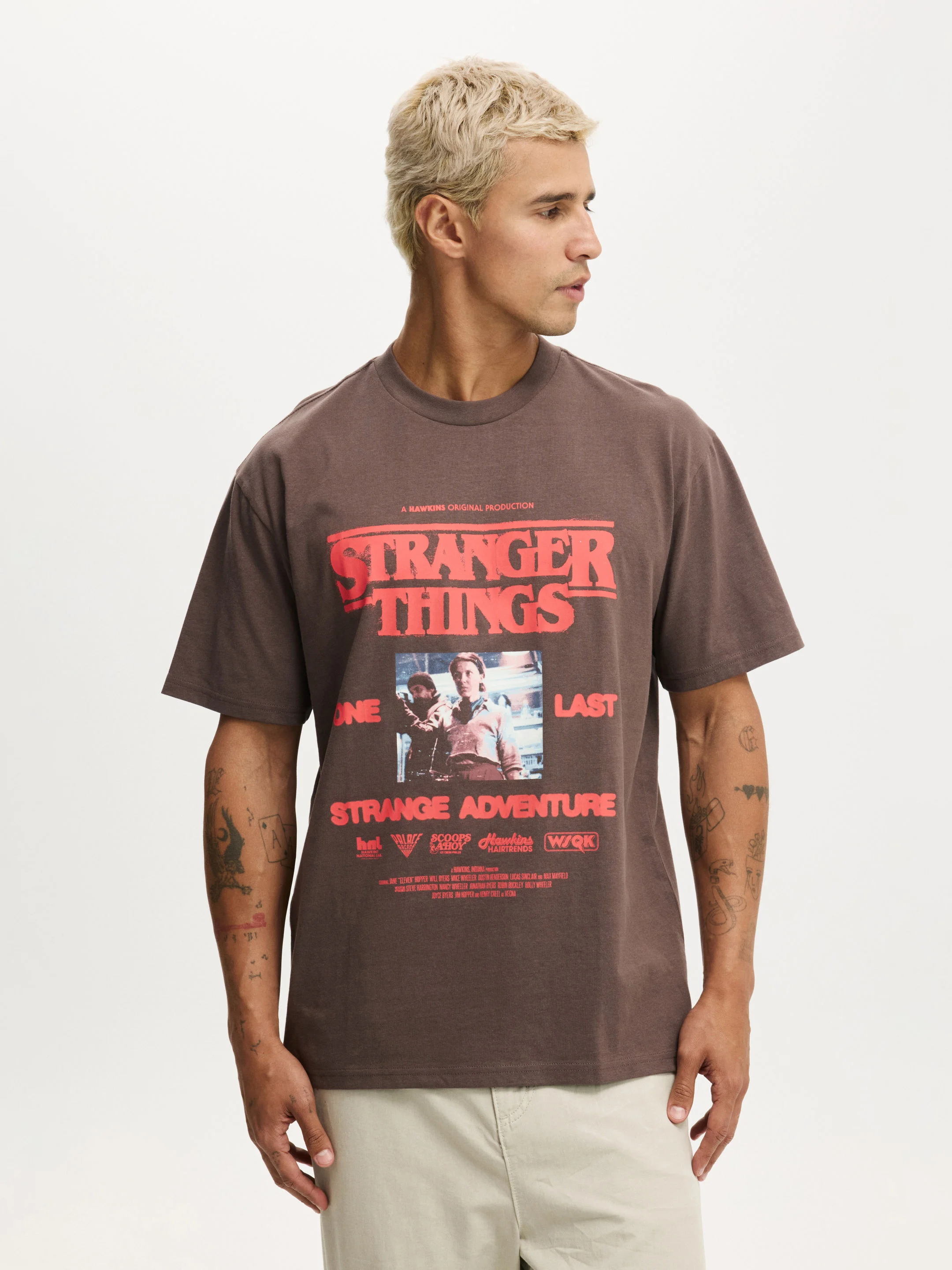 COTTON ON Áo Thun Có Họa Tiết Nam - Loose Fit License T-Shirt
