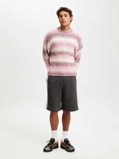 COTTON ON Quần Shorts Ống Rộng Nam-Super Baggy Fleece Short