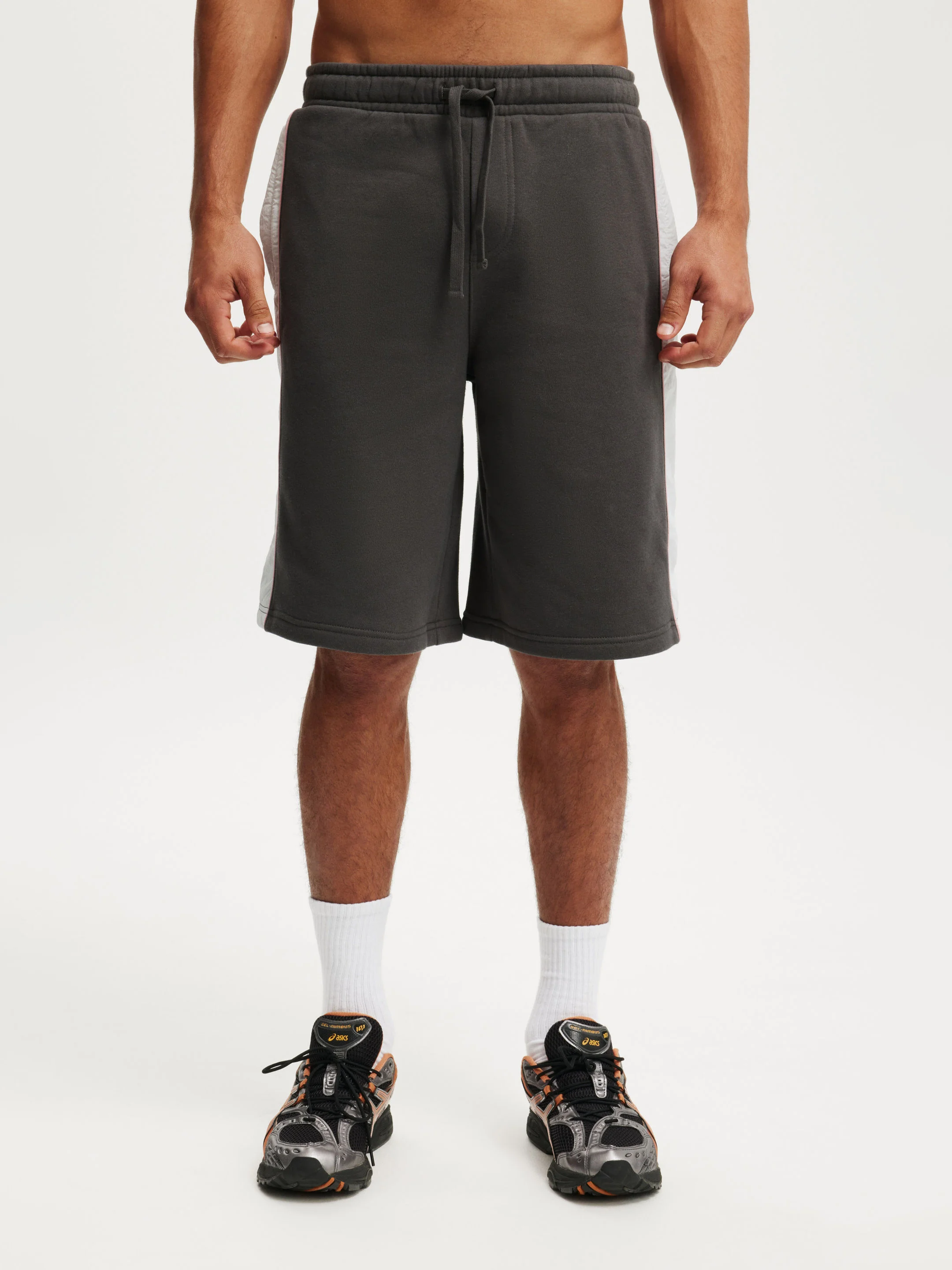 COTTON ON Quần Shorts Ống Rộng Nam-Super Baggy Fleece Short