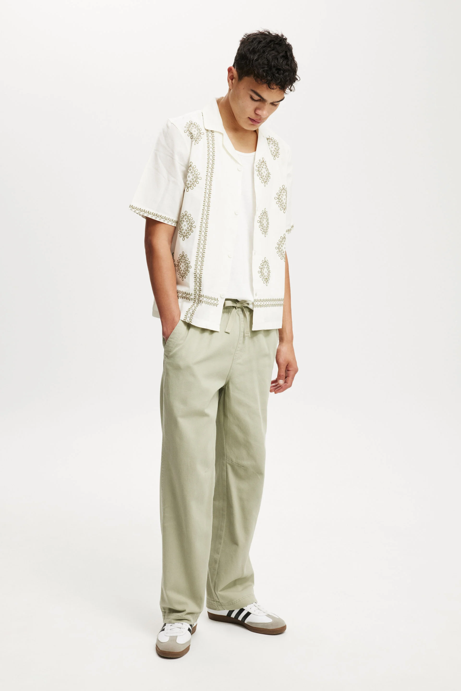 COTTON ON Quần Jeans Dài Nam-Baggy Casual Pant