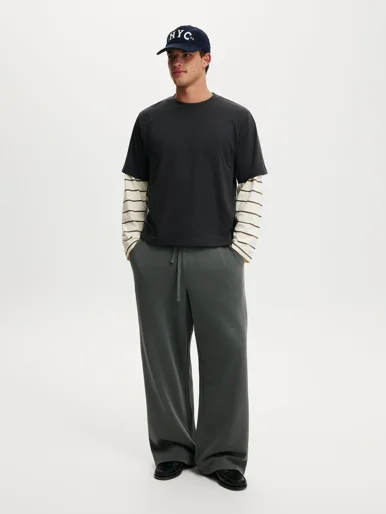 COTTON ON Quần Thun Dài Nam-Super Baggy Track Pant