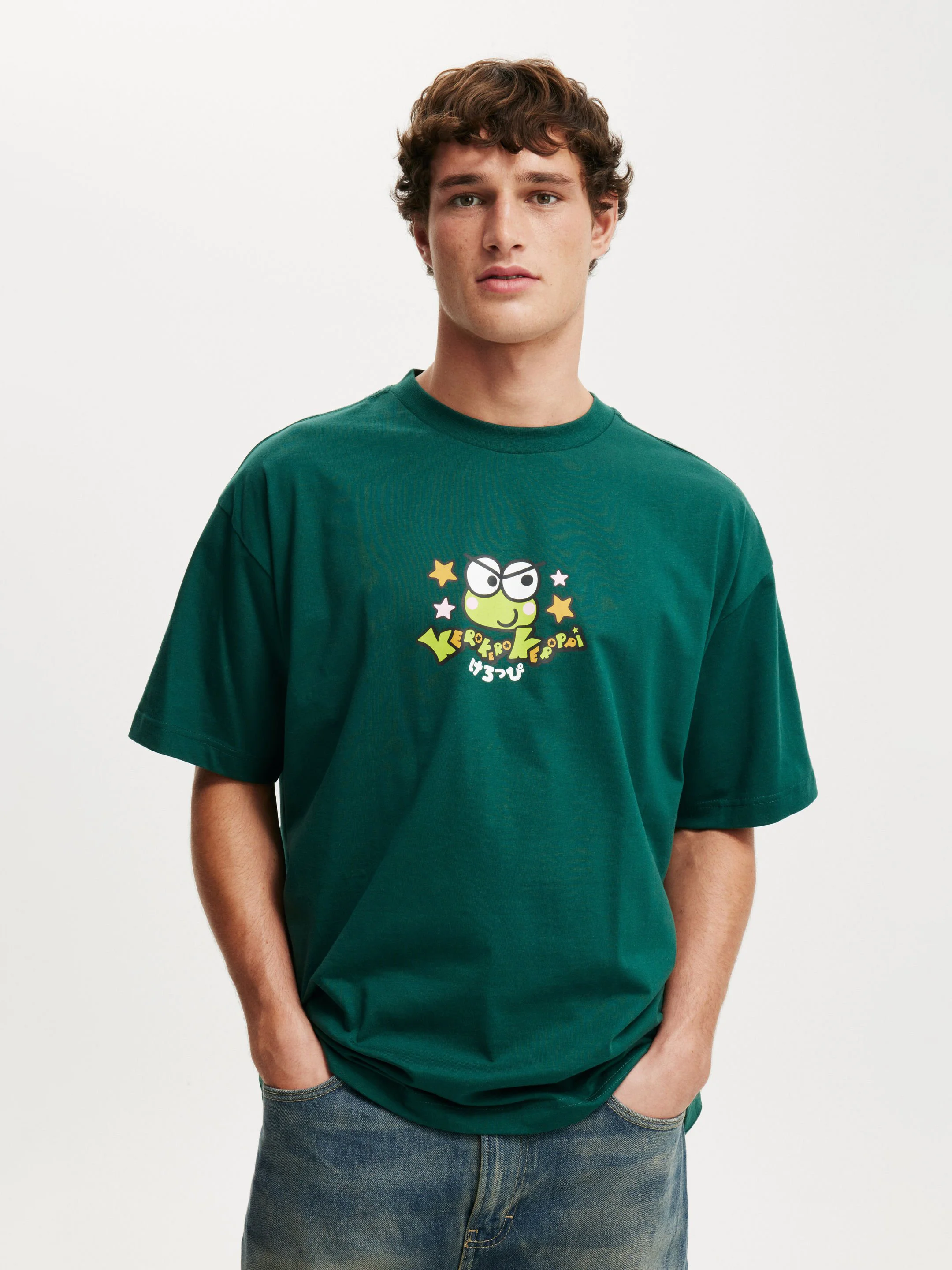 COTTON ON Áo Thun Có Họa Tiết Nam-Box Fit License T-Shirt