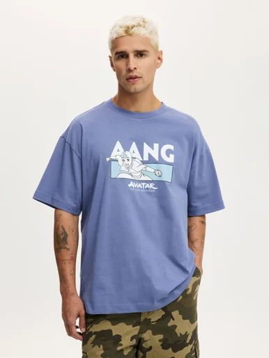 COTTON ON Áo Thun Có Họa Tiết Nam-Box Fit License T-Shirt