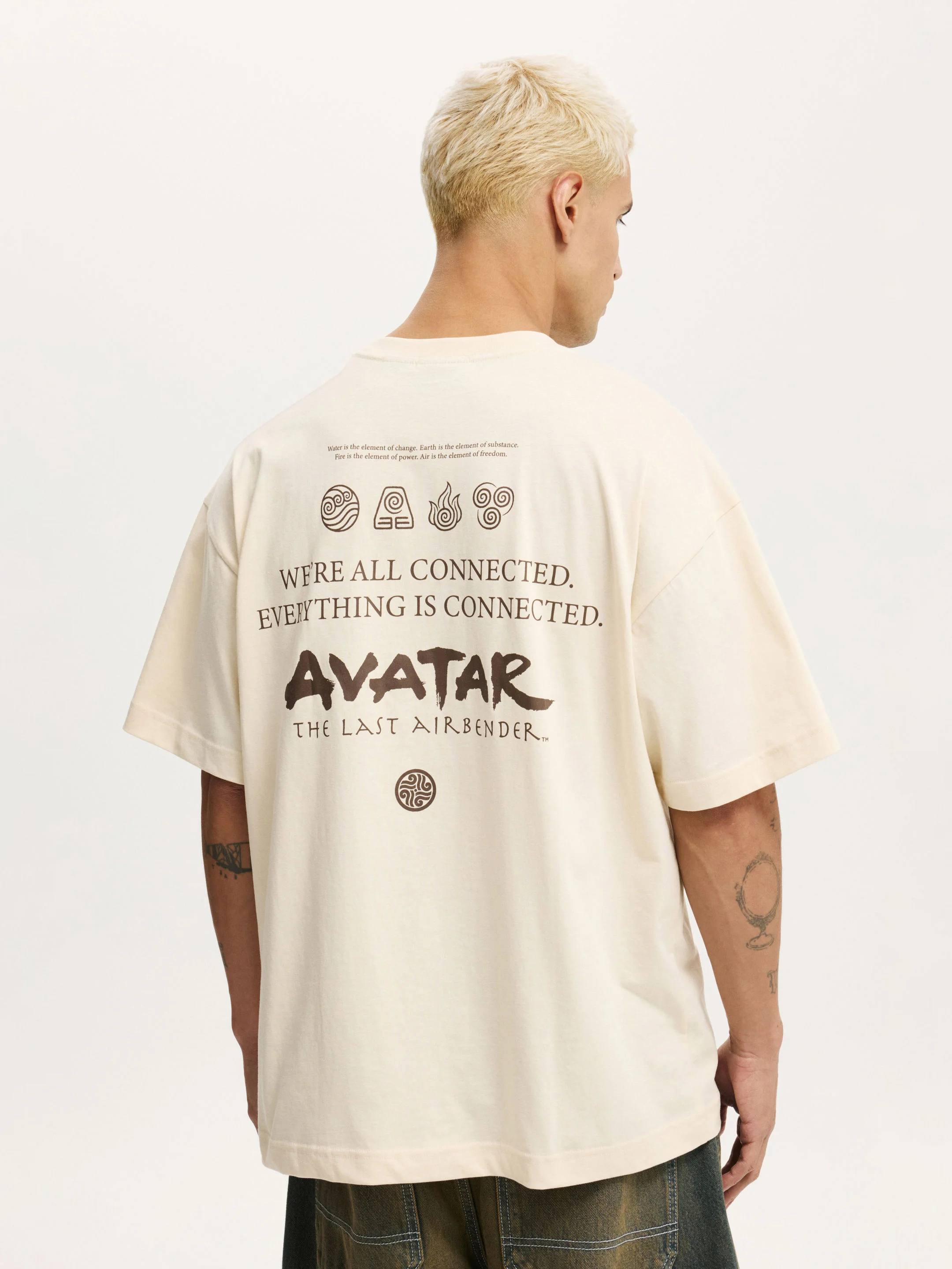 COTTON ON Áo Thun Có Họa Tiết Nam-Box Fit License T-Shirt