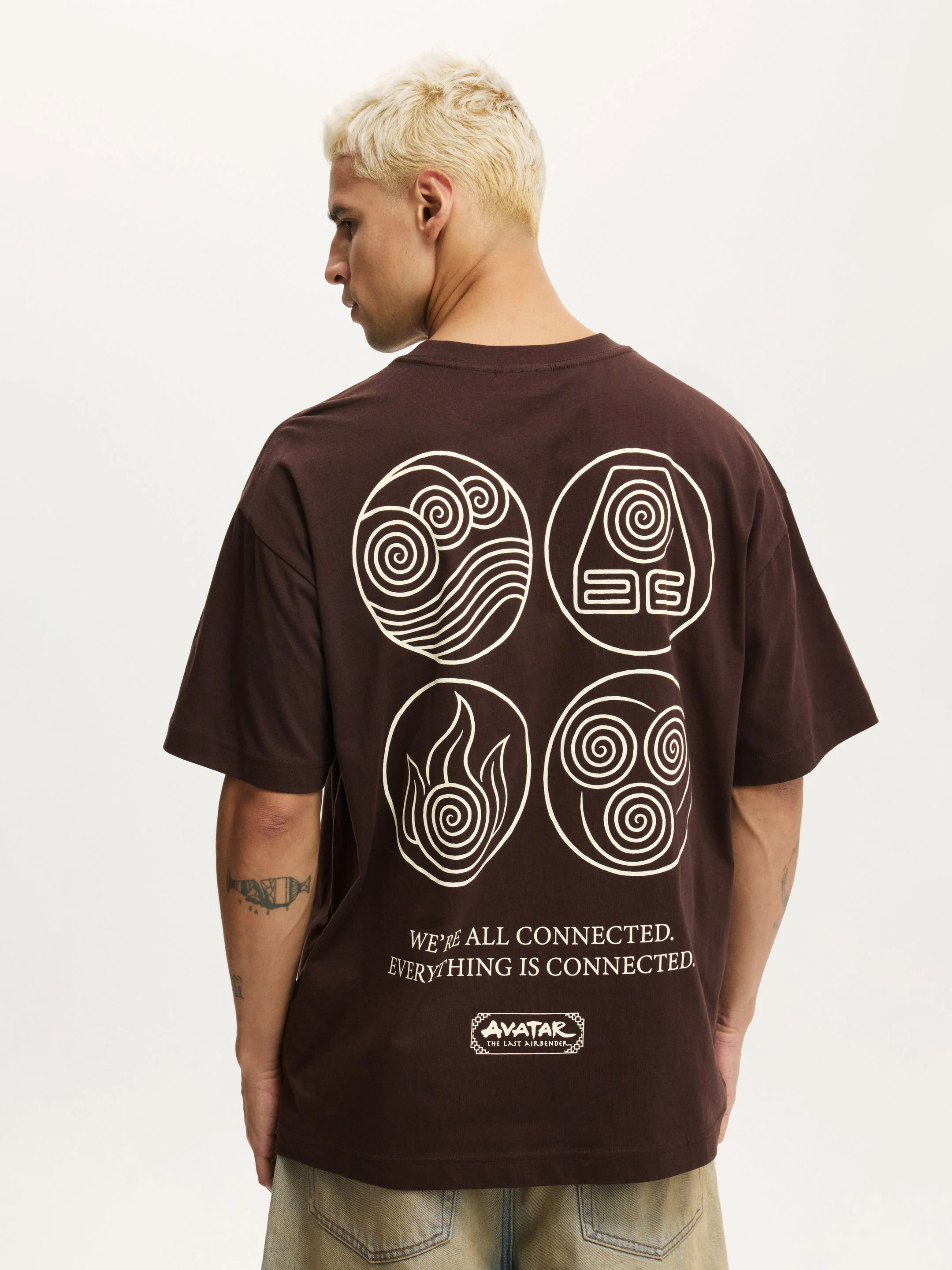 COTTON ON Áo Thun Có Họa Tiết Nam-Box Fit License T-Shirt